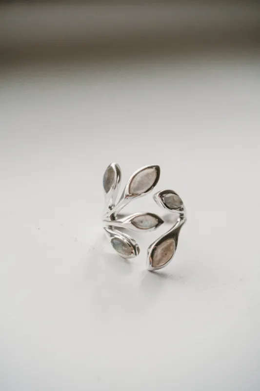 Blythe Ring | Labradorite sold by Goldie Lew