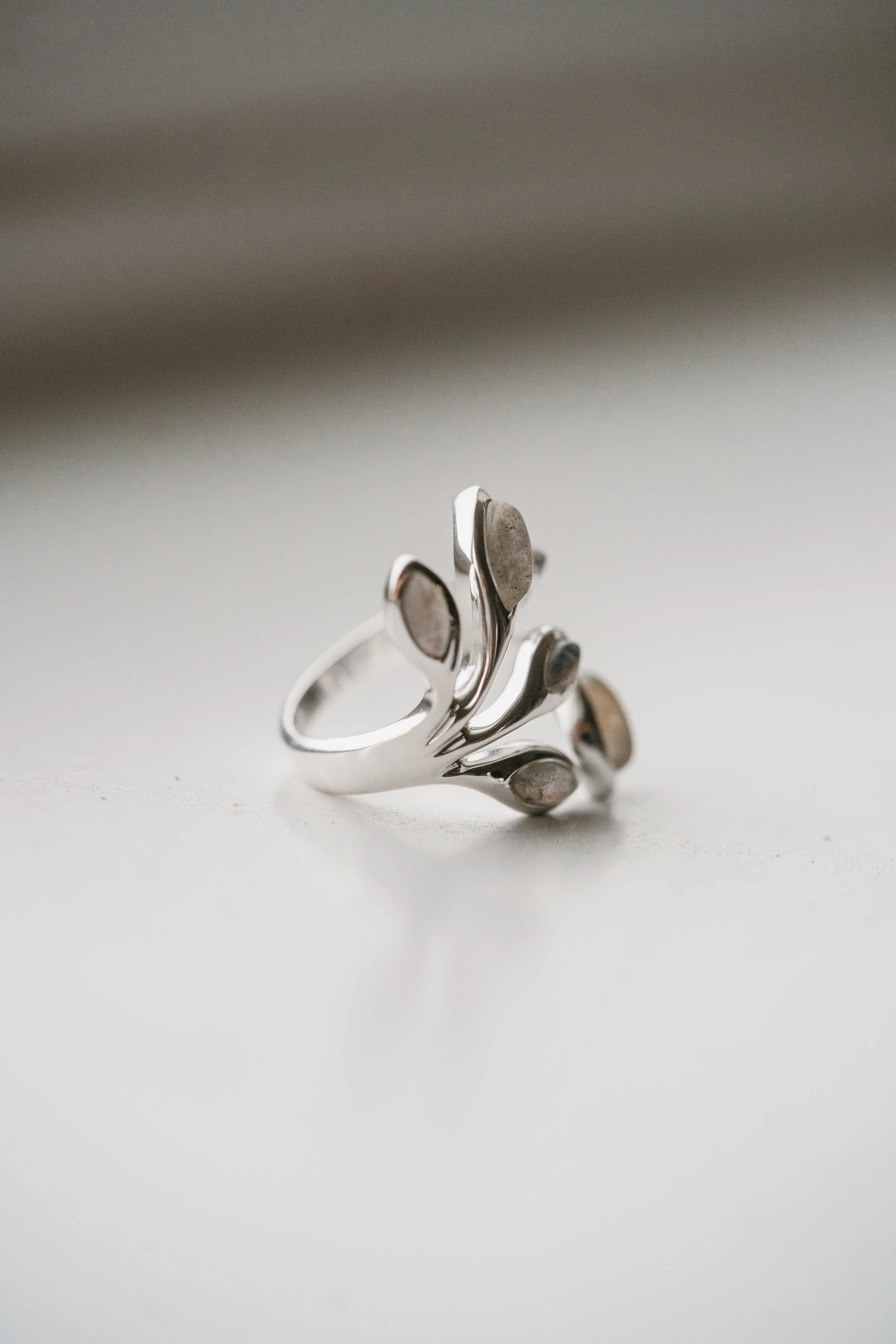 Blythe Ring | Labradorite sold by Goldie Lew product image thumbnail 2