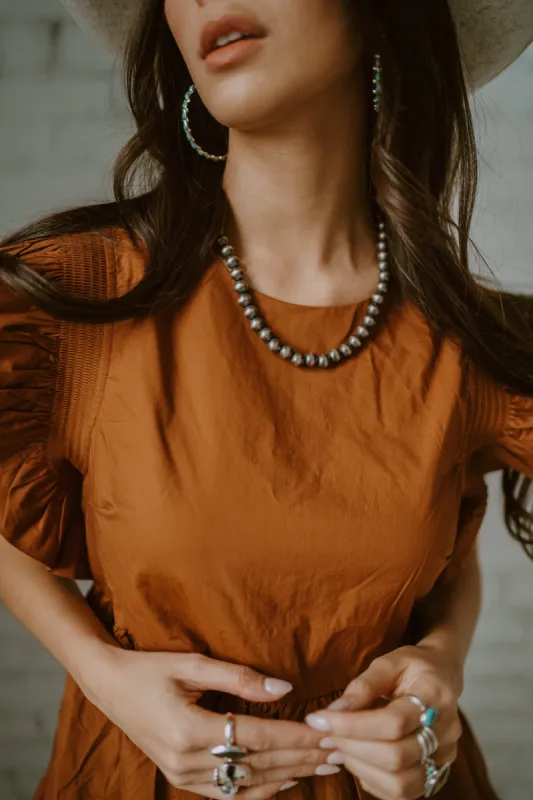 August Necklace | Navajo Pearl sold by Goldie Lew