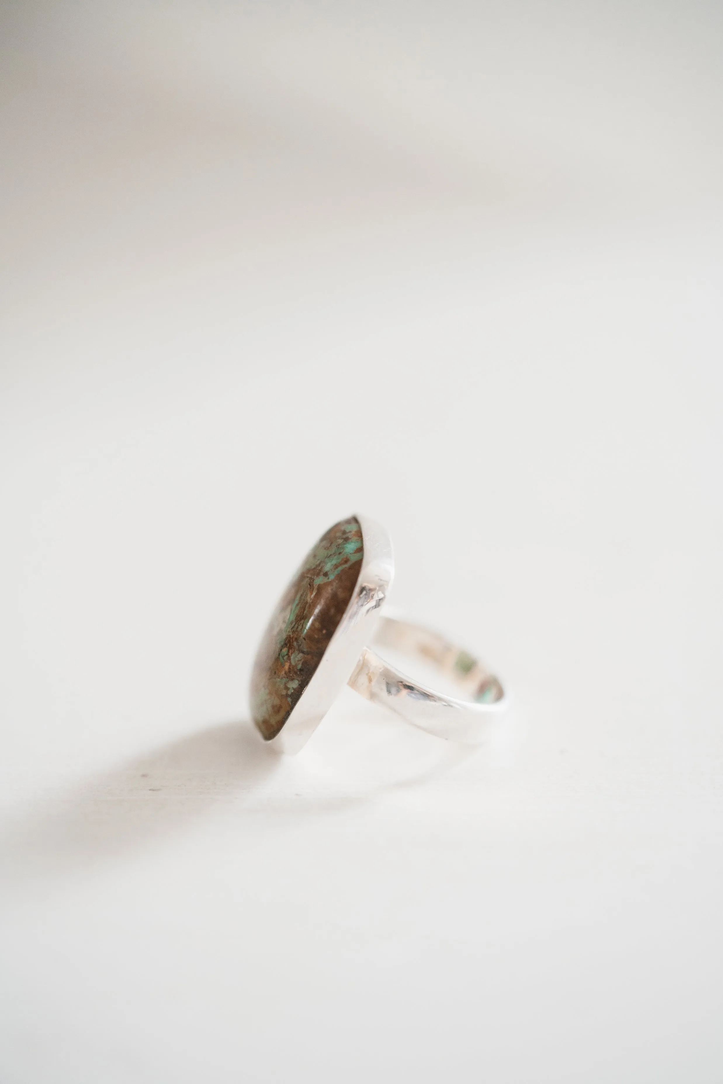 Harlem Ring | Boulder Turquoise sold by Goldie Lew product image thumbnail 3