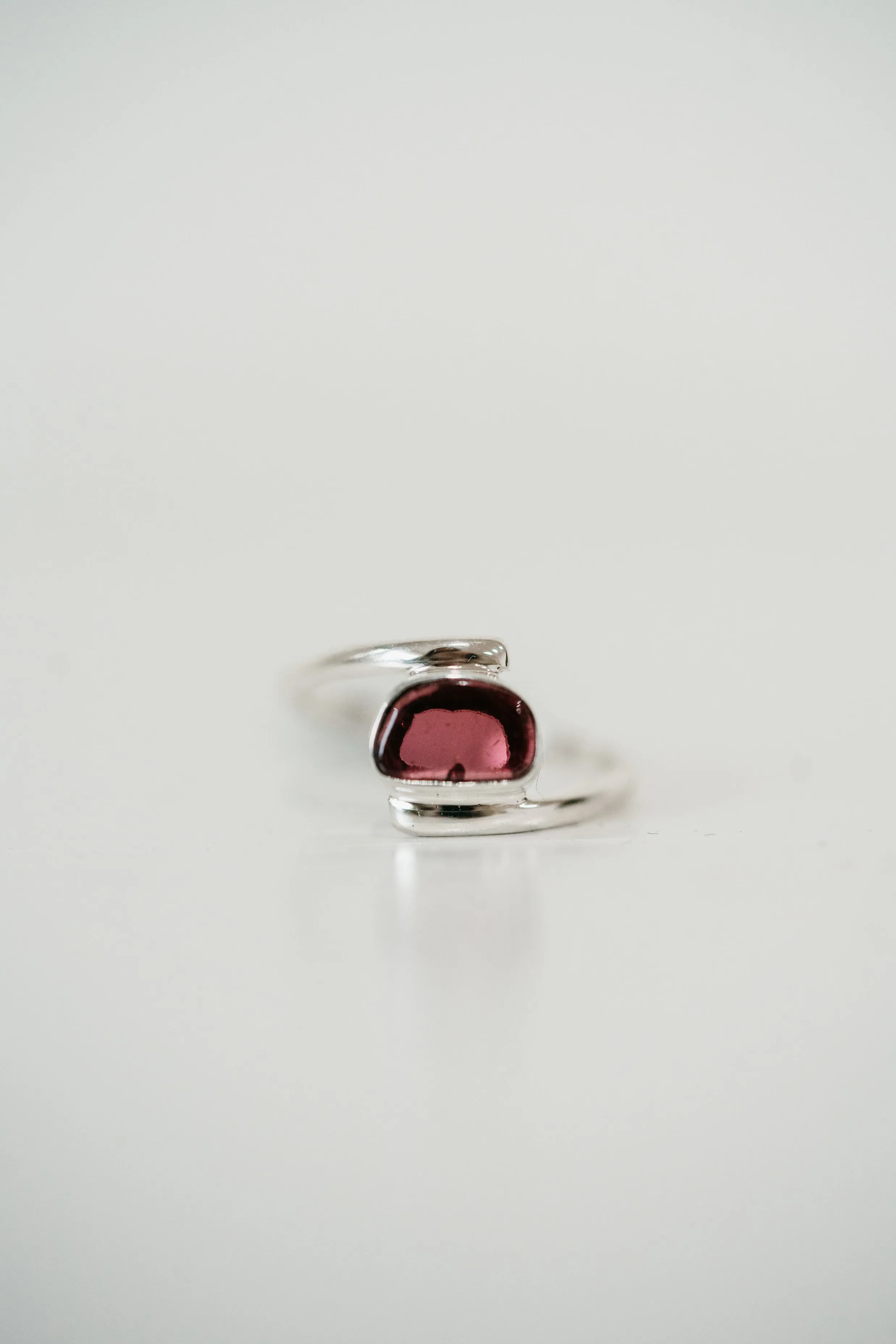 Grandy Ring | Red Garnet sold by Goldie Lew