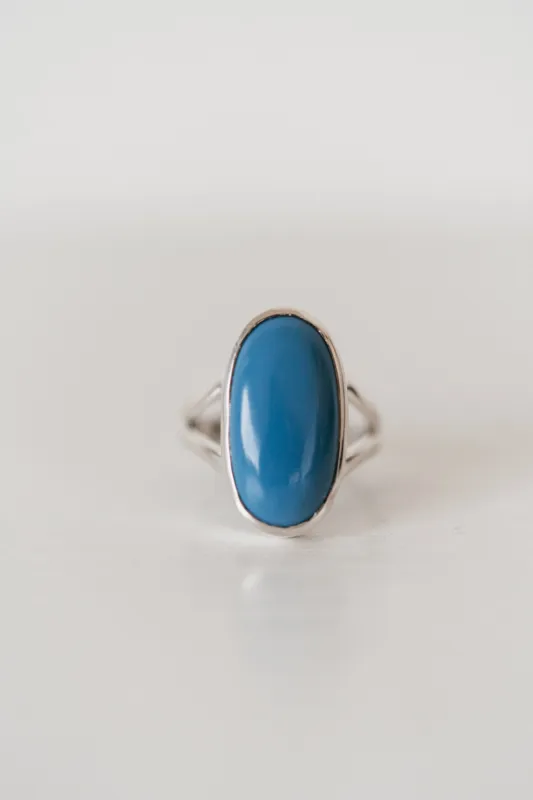 Paula Ring | Blue Opal - FINAL SALE sold by Goldie Lew