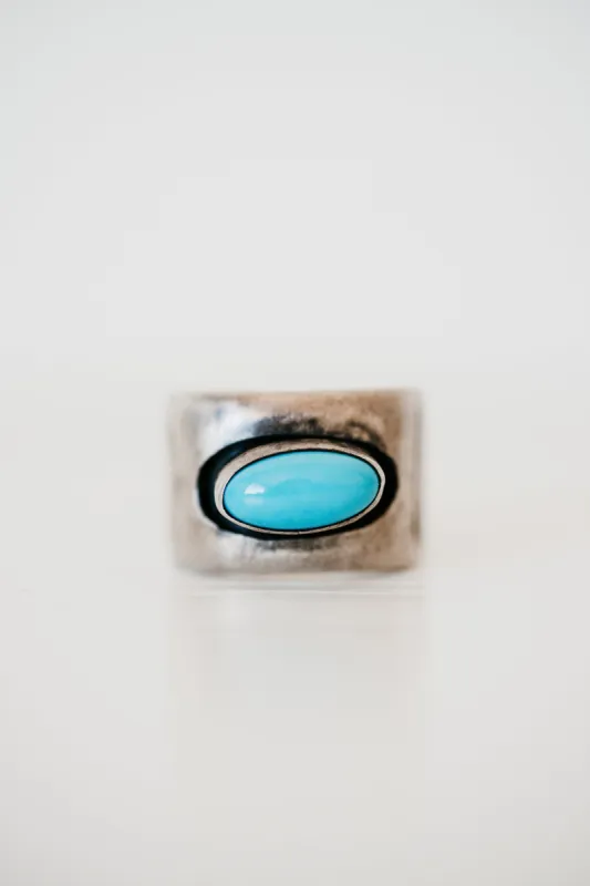 Virgil Ring | Turquoise sold by Goldie Lew