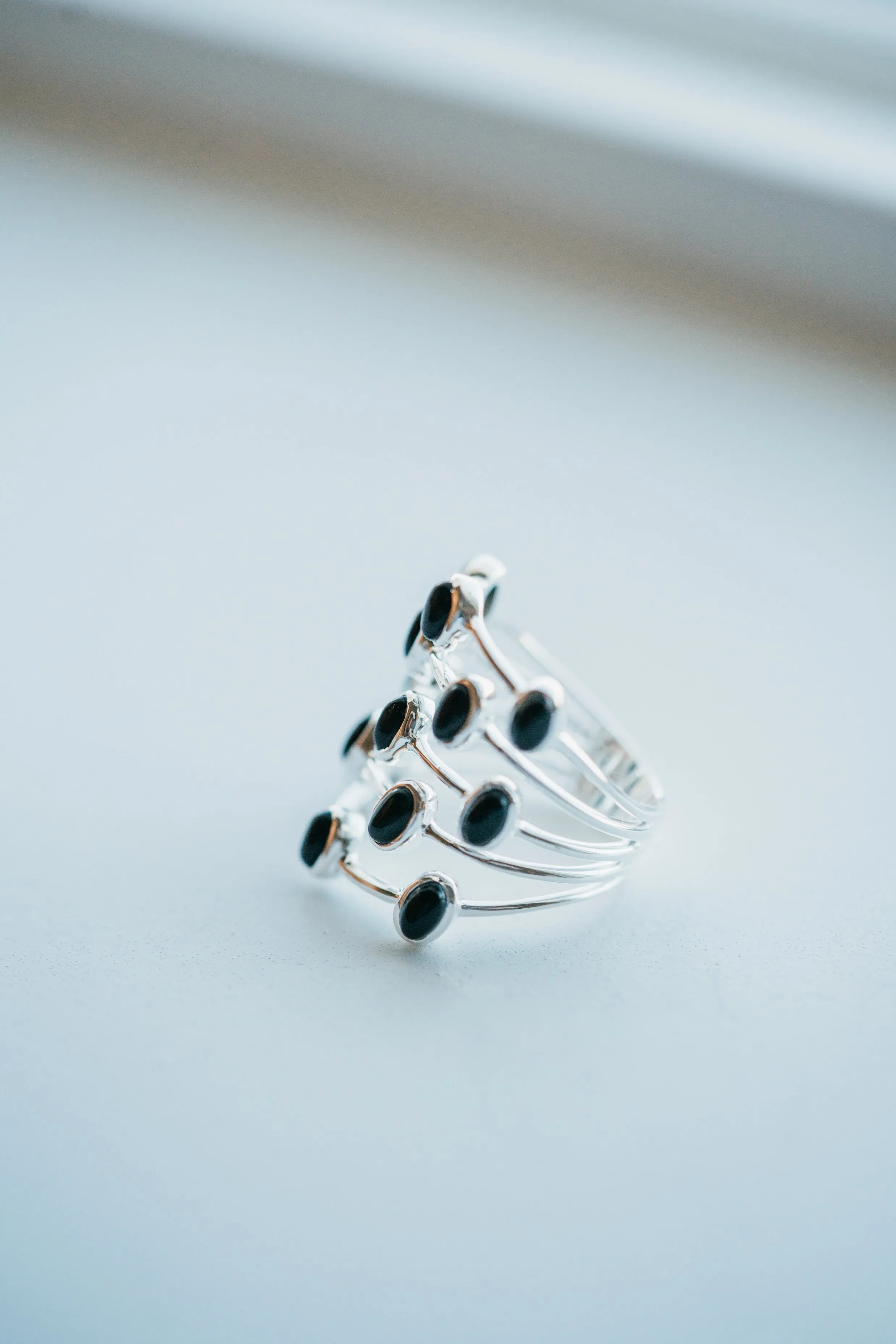 Kalani Ring | Black Onyx sold by Goldie Lew product image thumbnail 2