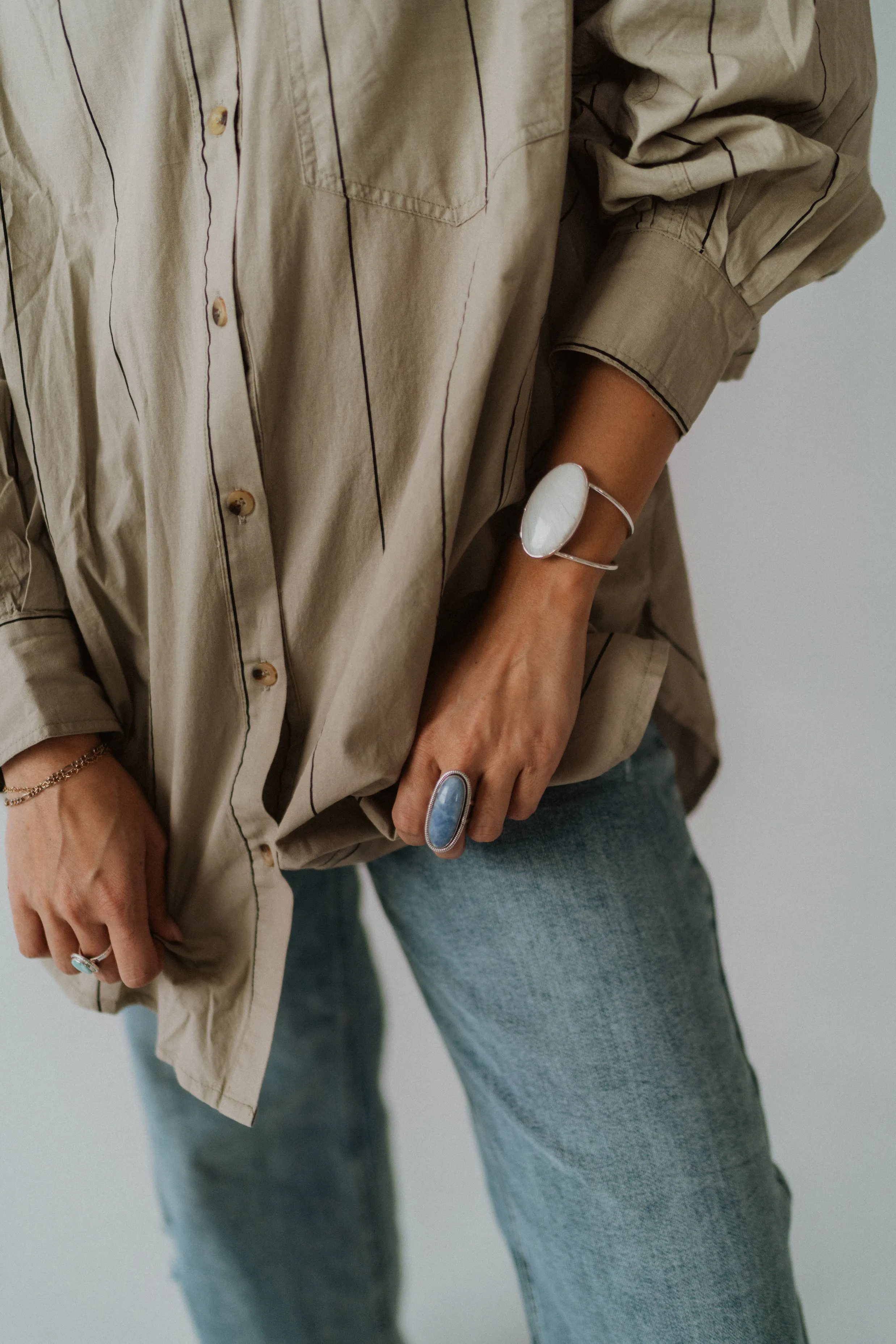 Hopkins Ring | Sodalite sold by Goldie Lew product image thumbnail 3
