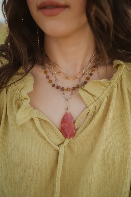 Woody Necklace Set sold by Goldie Lew