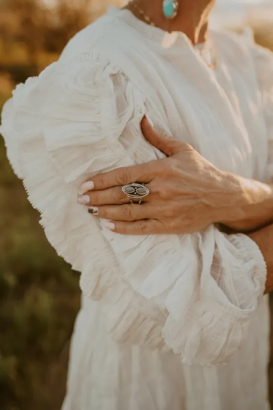 Juney Ring | Labradorite sold by Goldie Lew