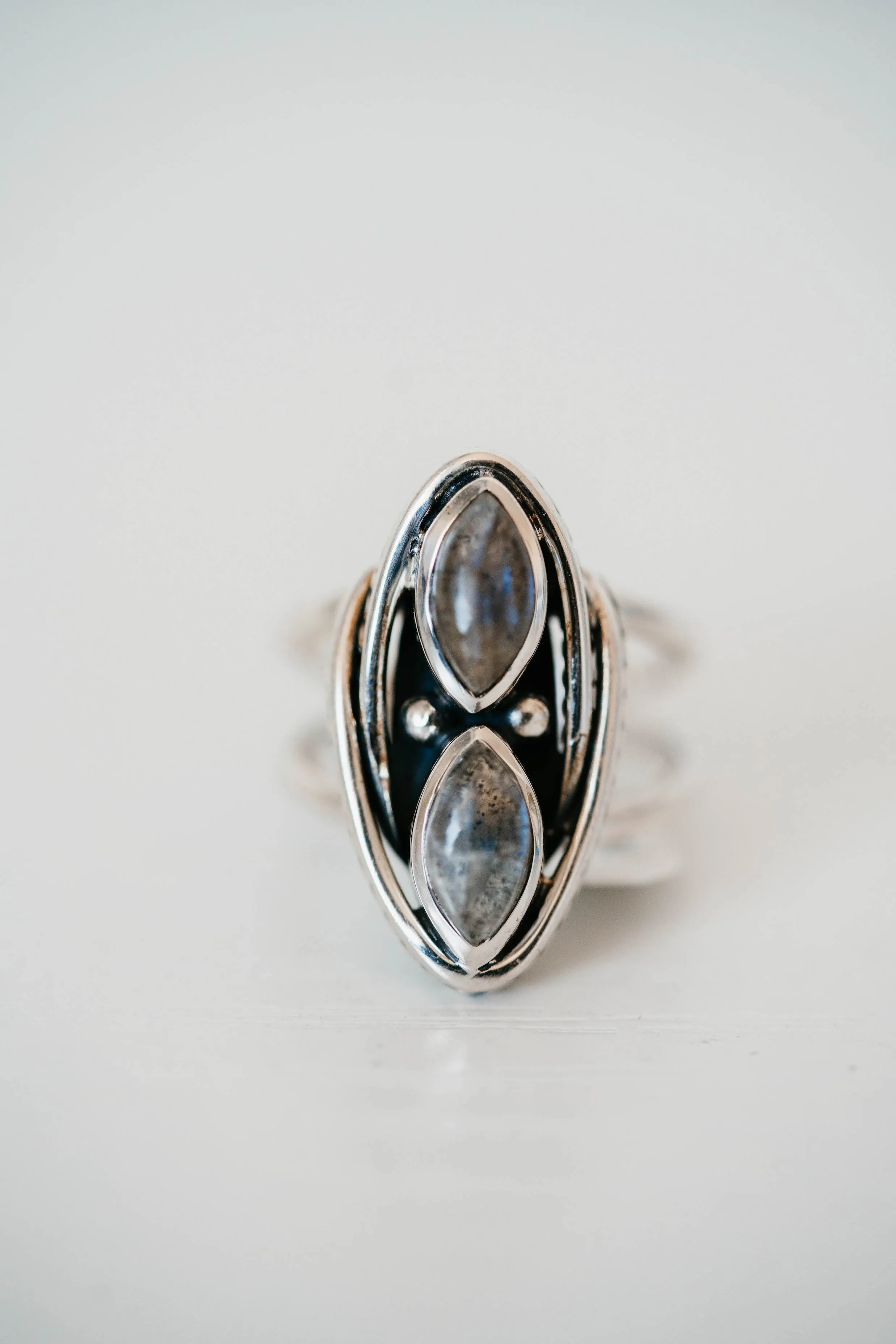 Juney Ring | Labradorite sold by Goldie Lew product image thumbnail 2