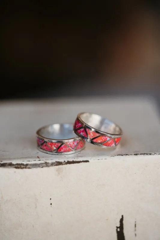 Rita Ring | Pink Opal sold by Goldie Lew