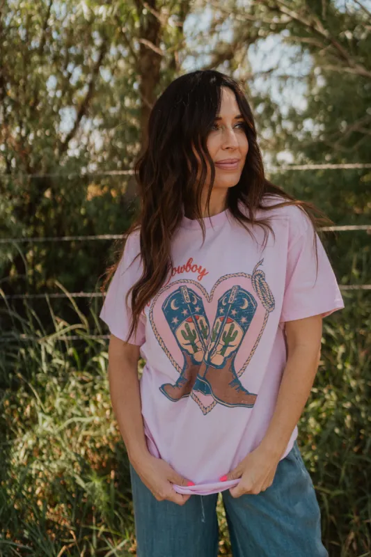 Hey Cowboy T-Shirt sold by Goldie Lew