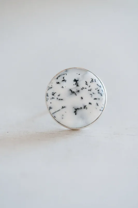 Lenny Ring | Dendritic Opal sold by Goldie Lew