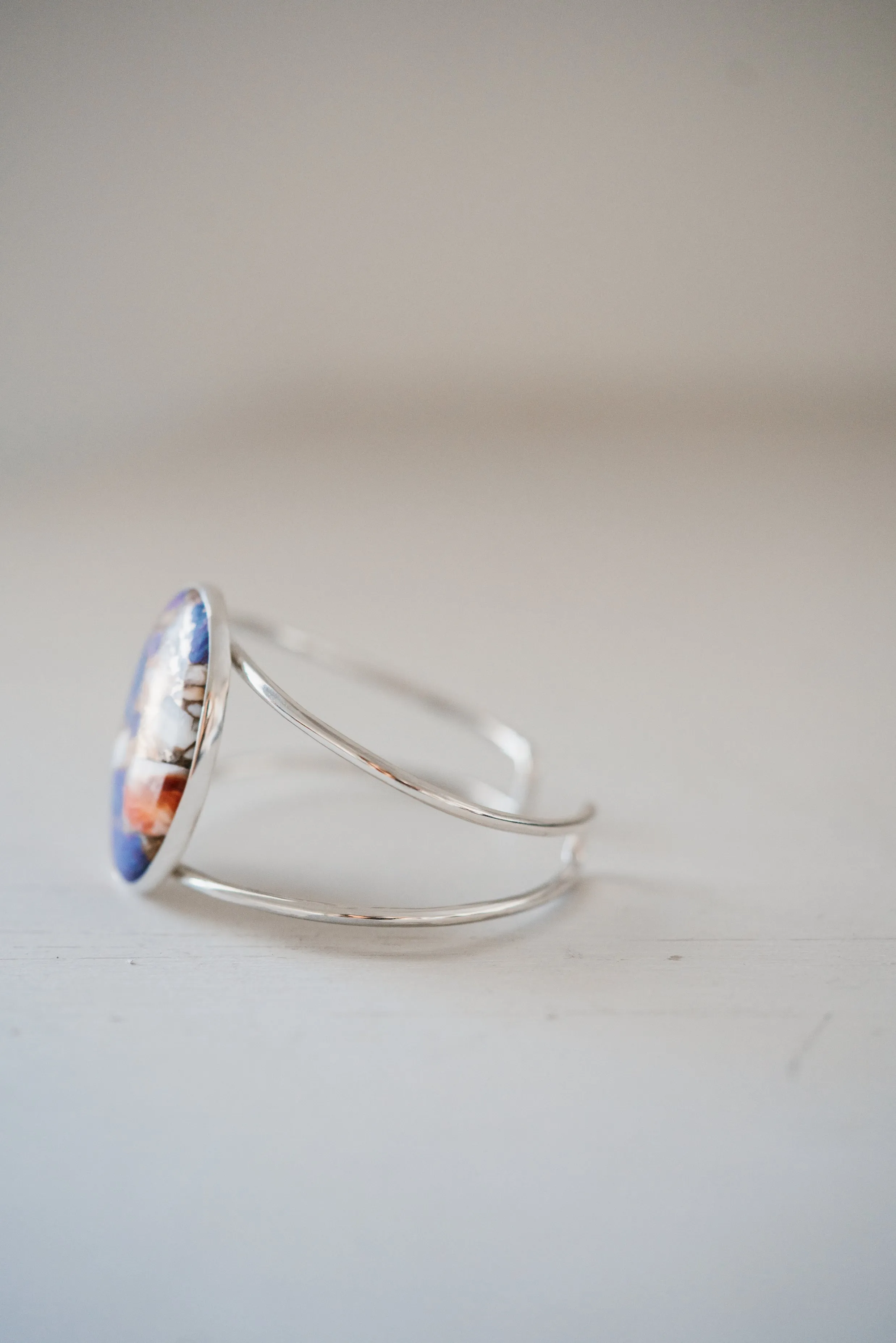 Stella Cuff | Purple Turquoise sold by Goldie Lew product image thumbnail 5