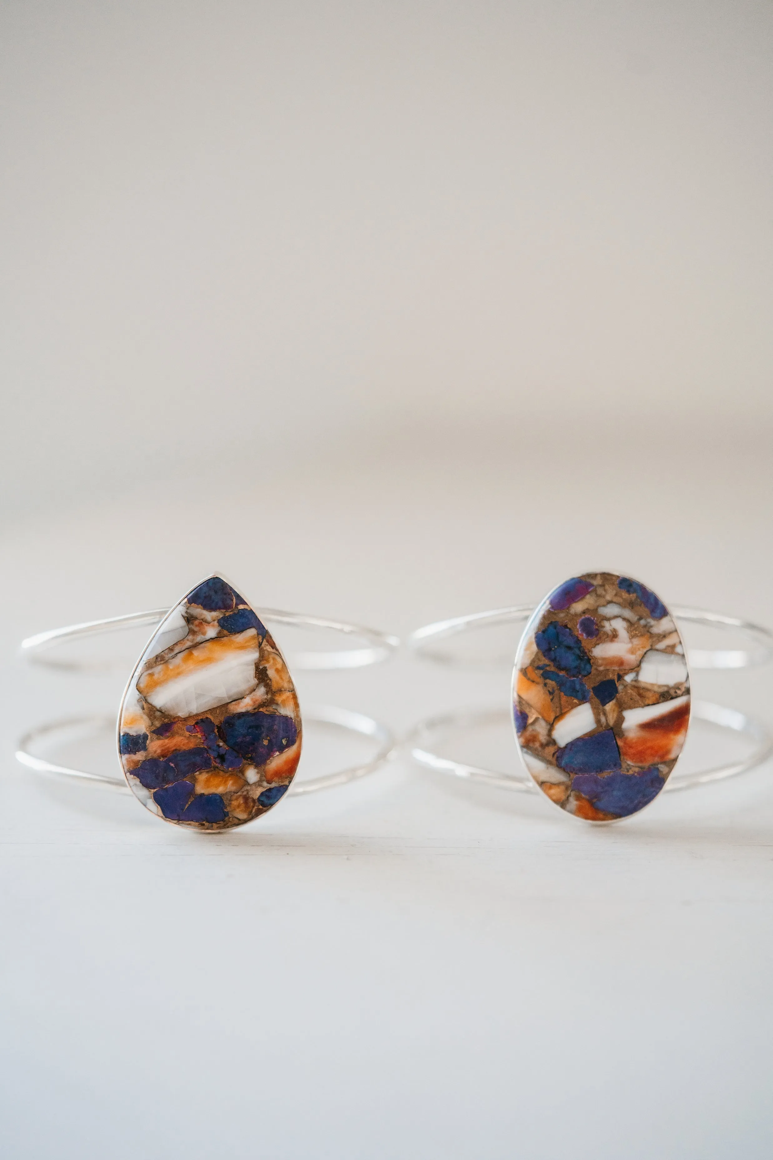 Stella Cuff | Purple Turquoise sold by Goldie Lew product image thumbnail 2