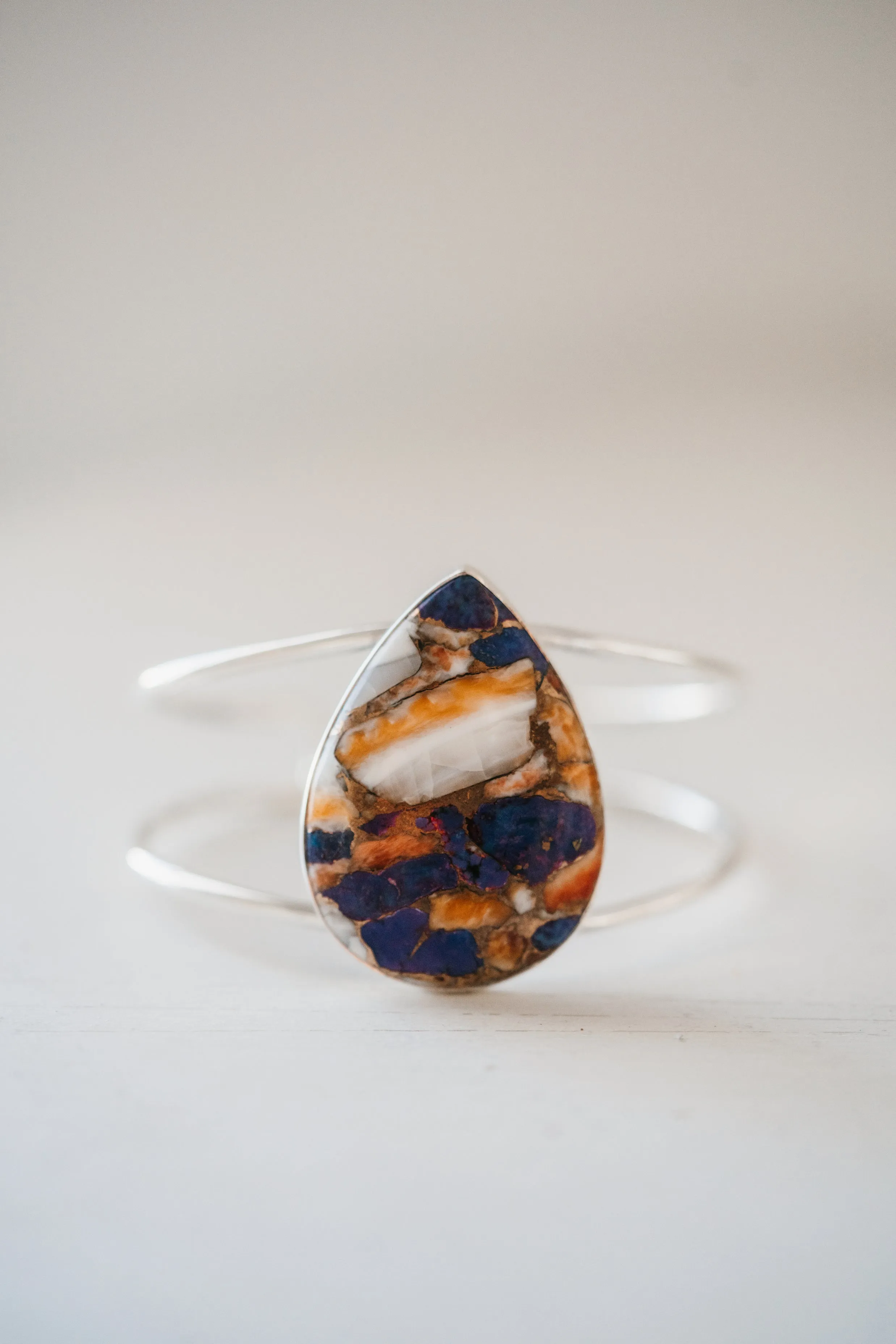 Stella Cuff | Purple Turquoise sold by Goldie Lew product image thumbnail 3