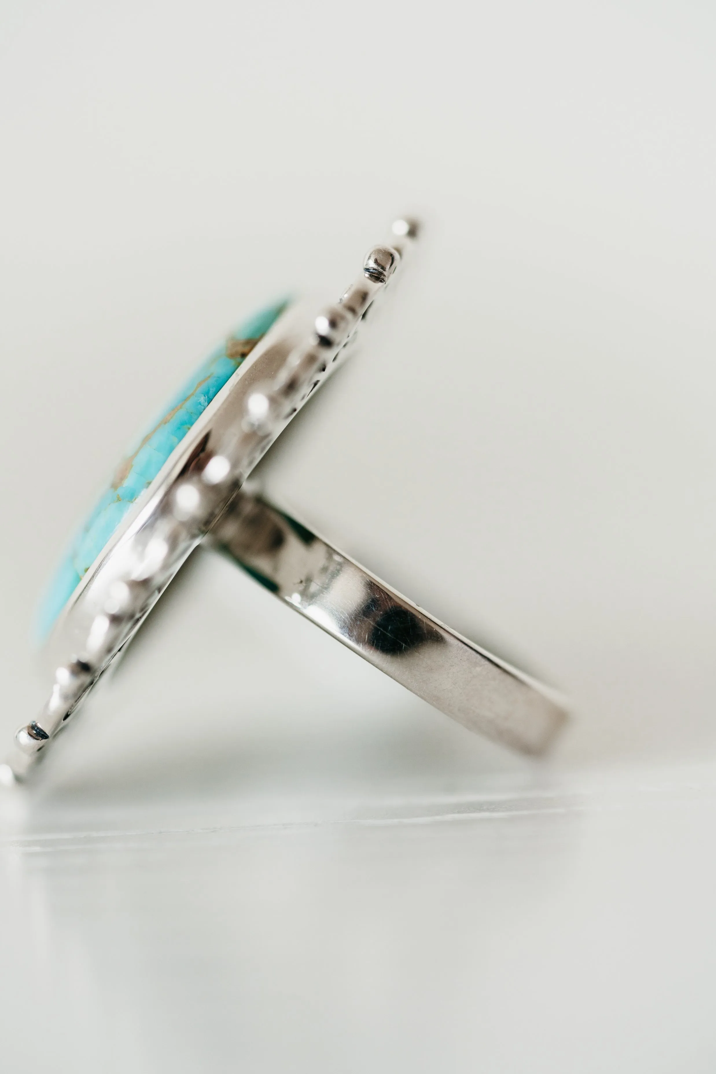 Fancy Ring | Turquoise sold by Goldie Lew product image thumbnail 5