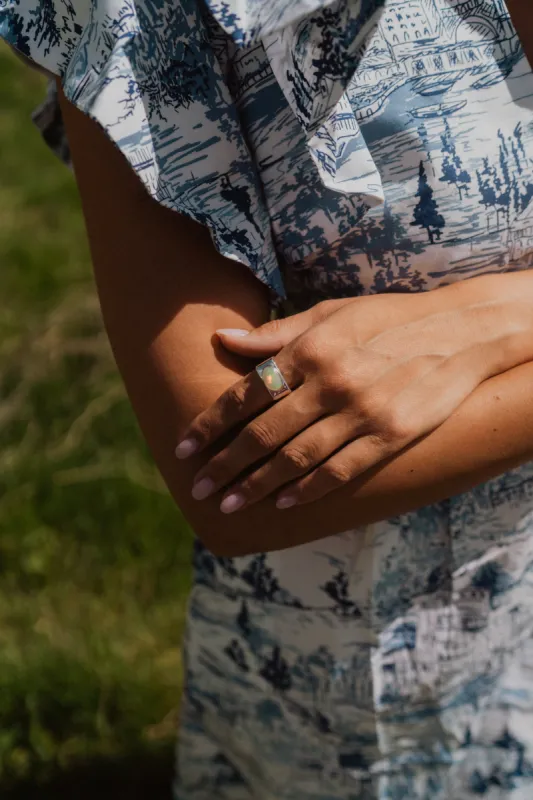 Almeda Ring | Ethiopian Opal sold by Goldie Lew