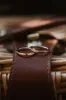 Angled Hammered Stacker Ring | Gold | - FINAL SALE sold by Goldie Lew