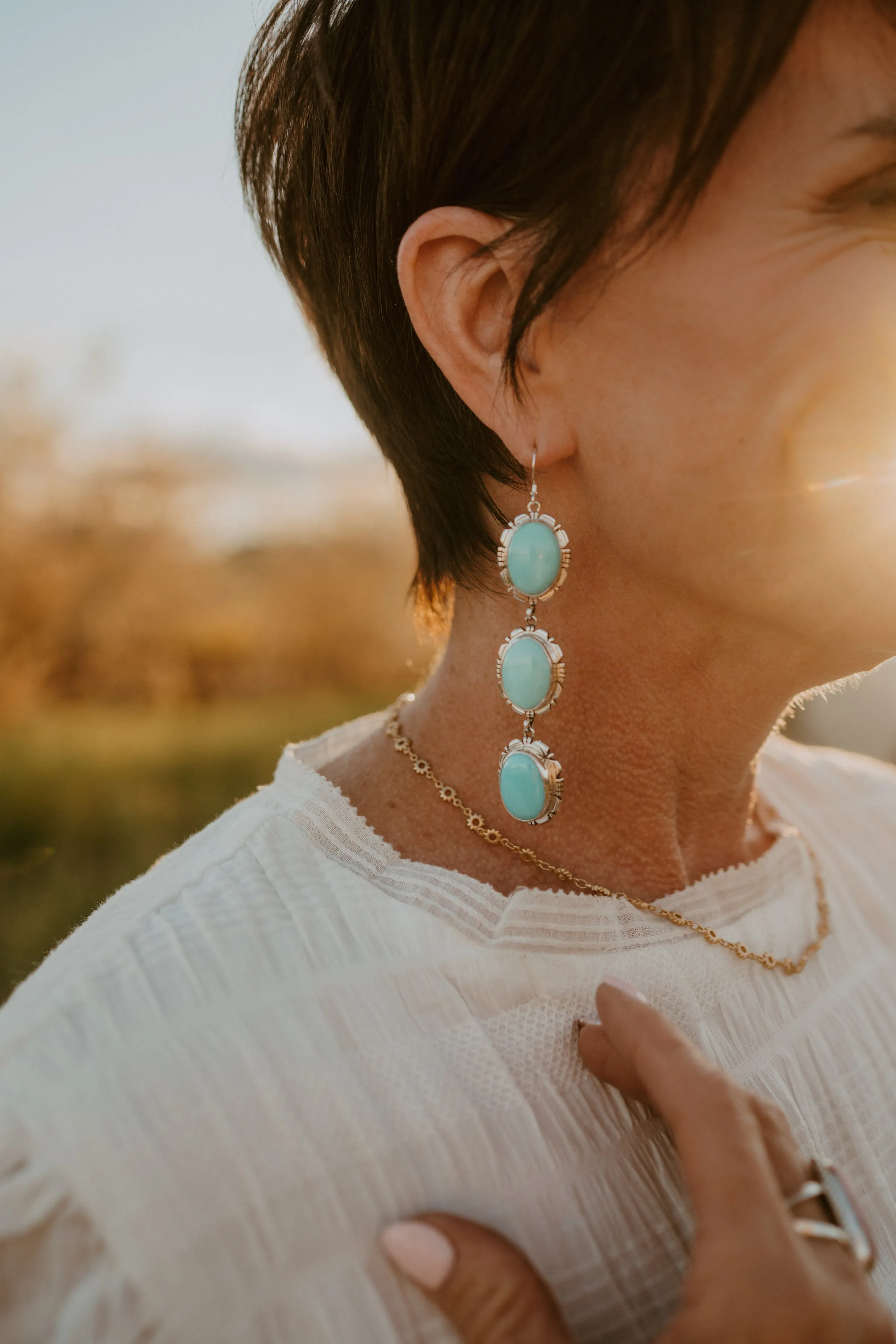 Elisha Earrings sold by Goldie Lew product image thumbnail 2