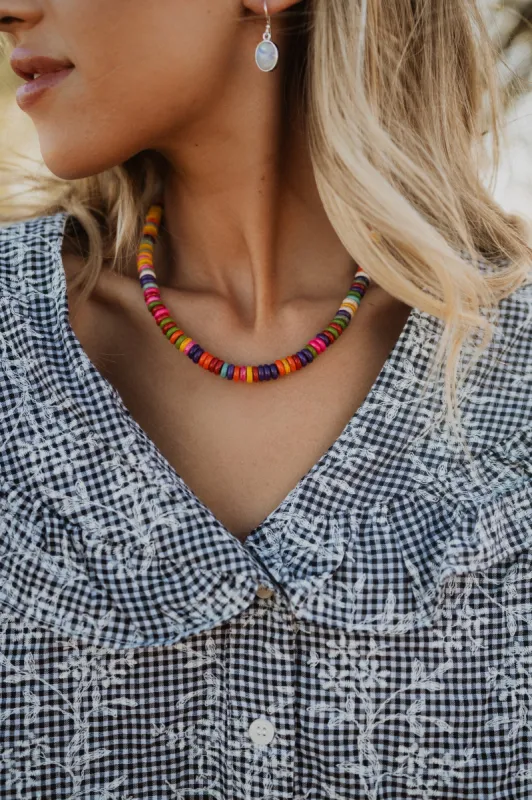 Summer Necklace | Single Strand sold by Goldie Lew