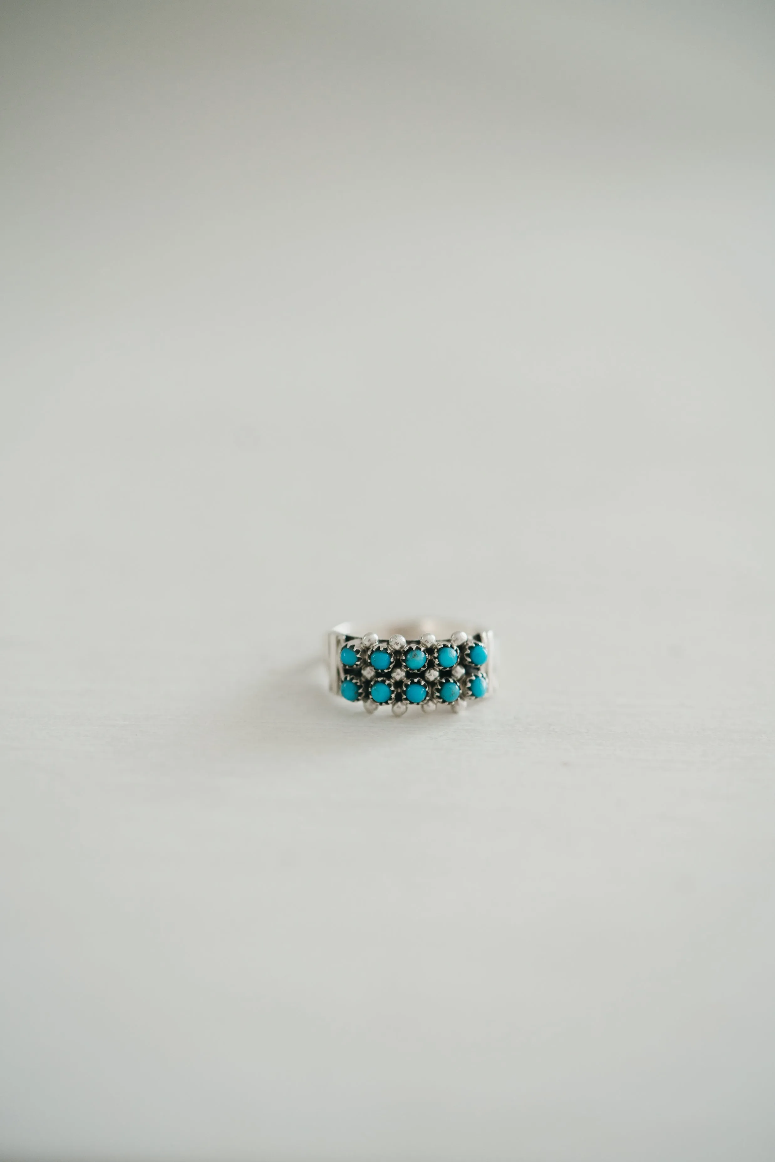 Lyle Ring | XS | Turquoise sold by Goldie Lew