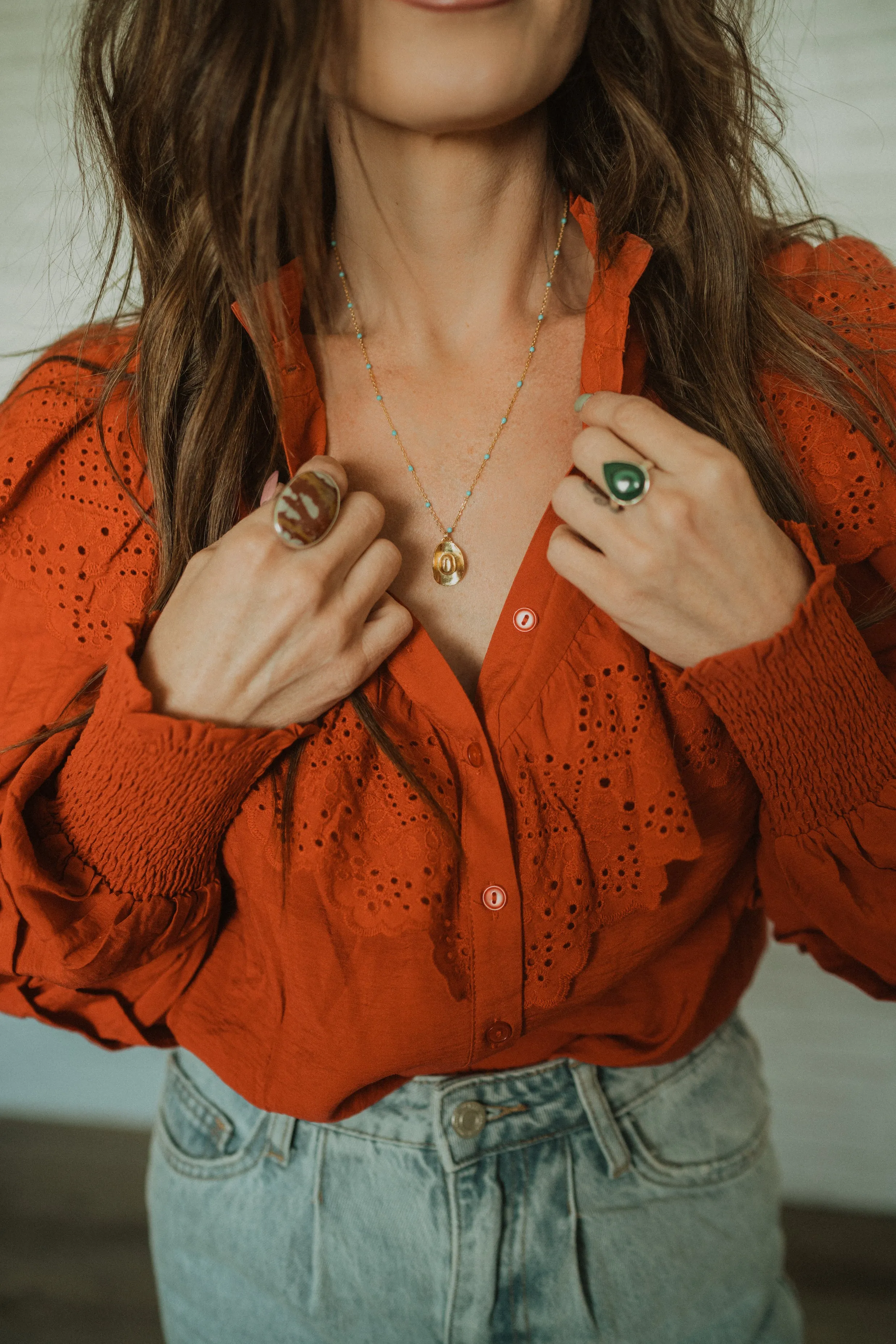 Golden Cowboy Necklace sold by Goldie Lew product image thumbnail 2