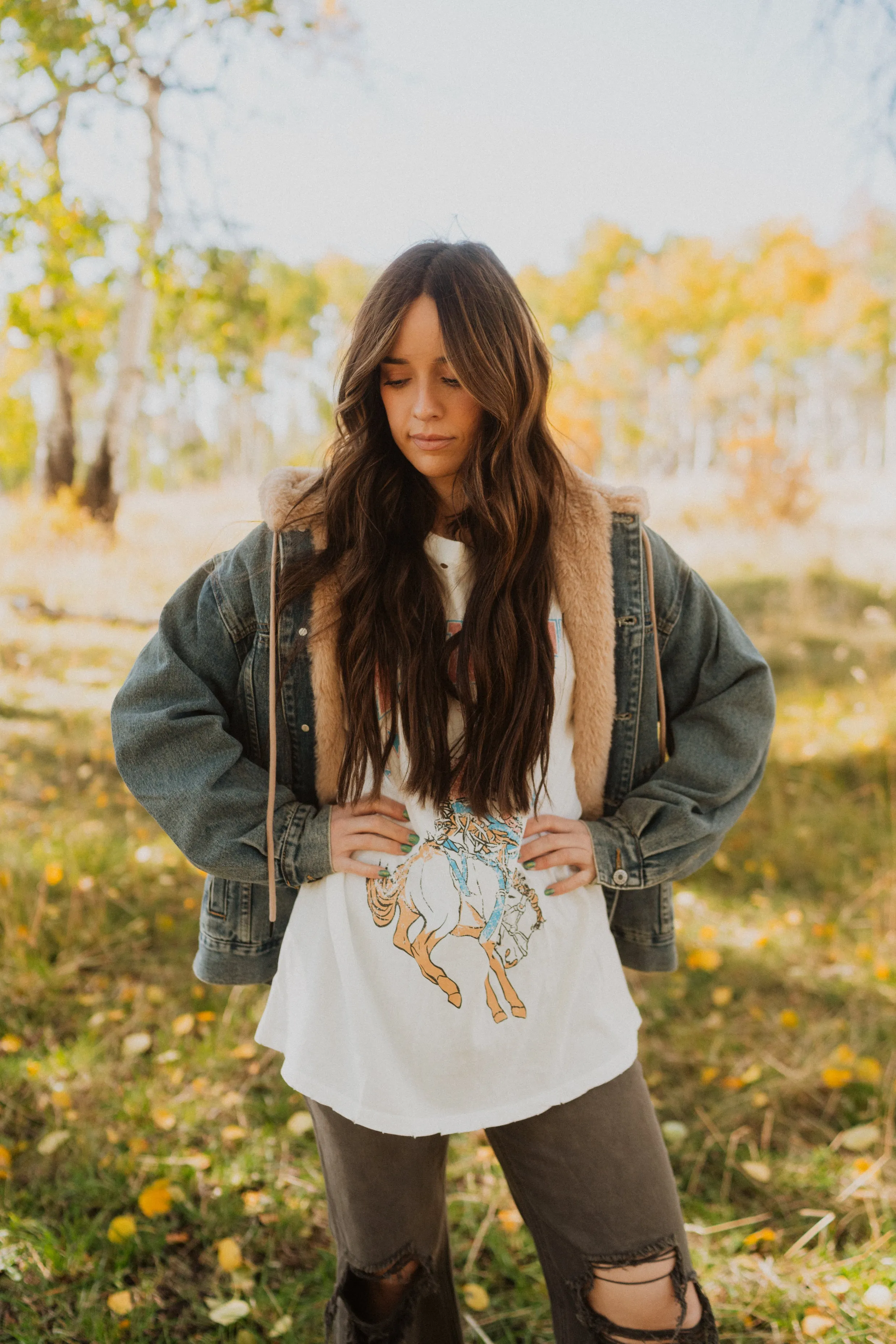 Jaida Denim Jacket sold by Goldie Lew product image thumbnail 4