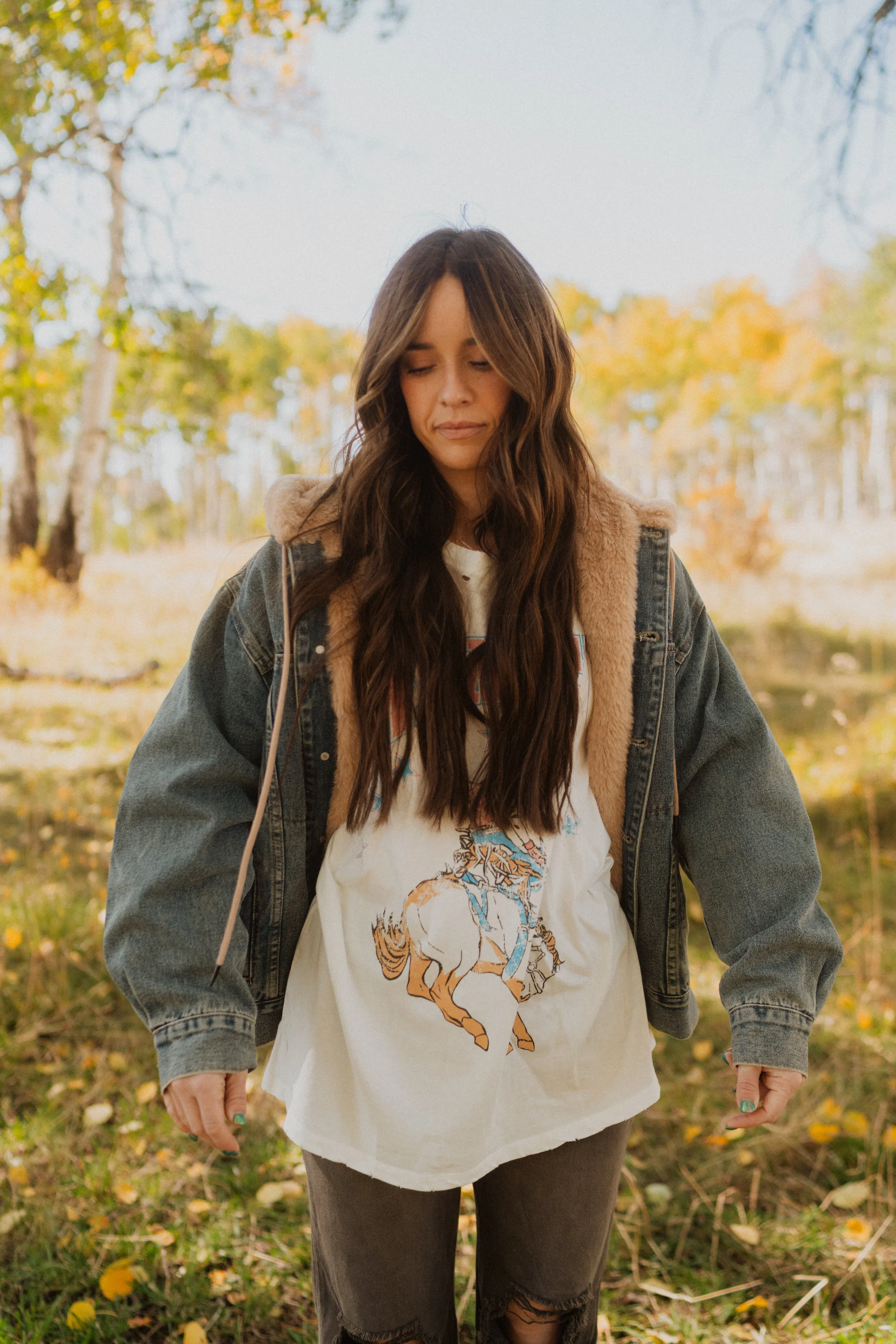 Jaida Denim Jacket sold by Goldie Lew product image thumbnail 5