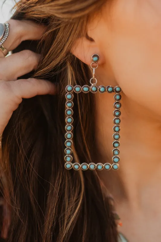 Original Betsy Earrings | Rectangle sold by Goldie Lew