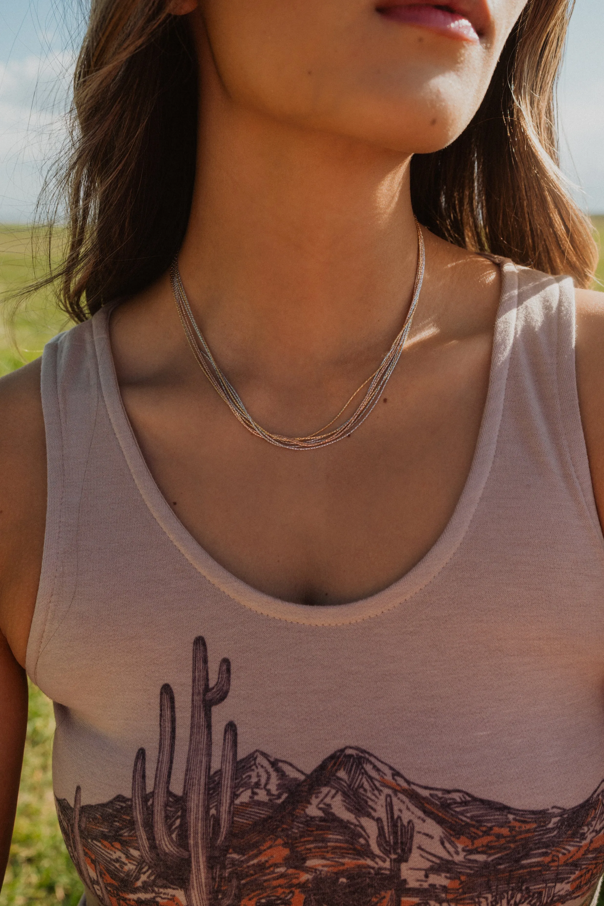 Dazzling Diva Necklace sold by Goldie Lew product image thumbnail 2