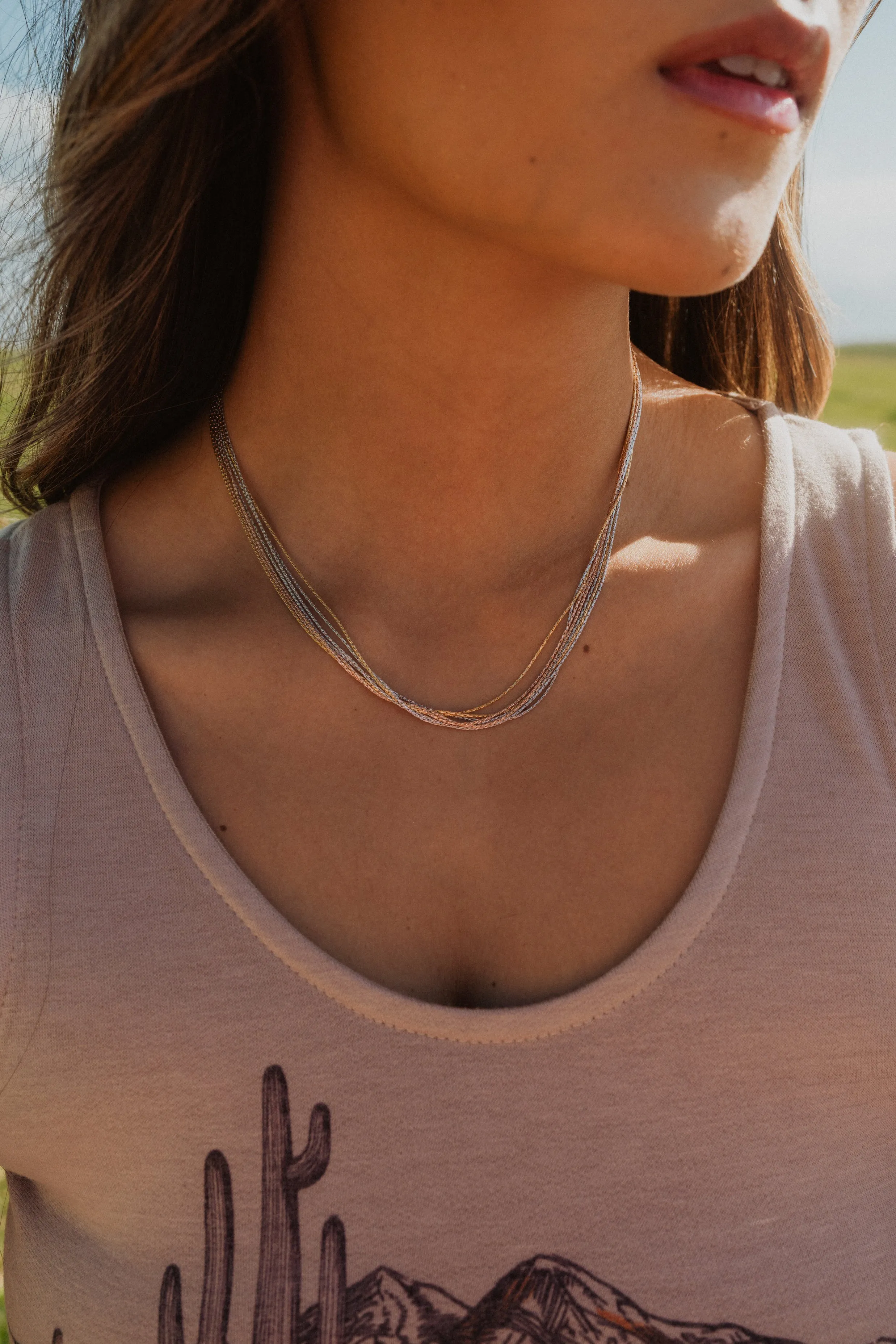 Dazzling Diva Necklace sold by Goldie Lew product image thumbnail 3