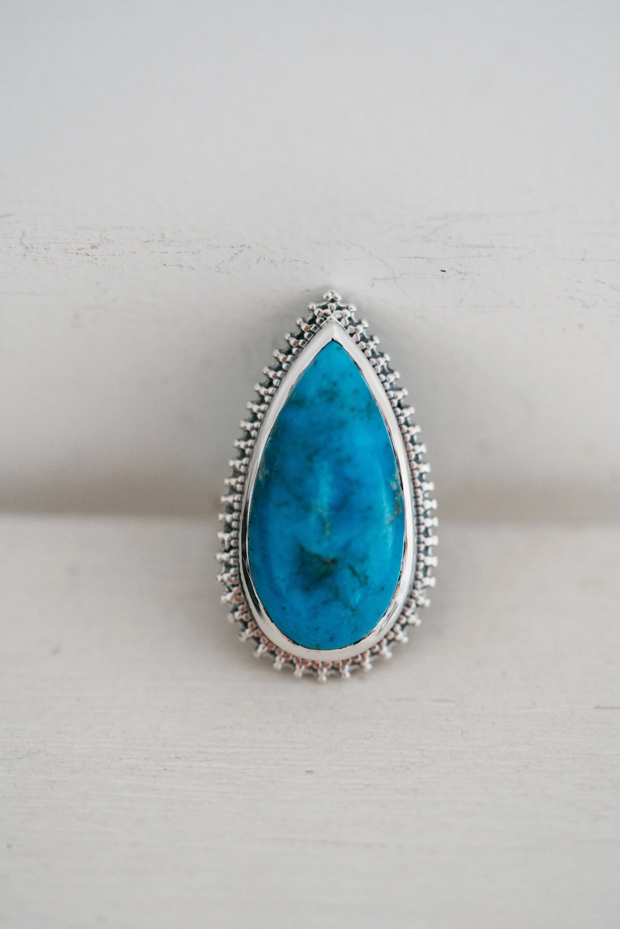 Pierre Ring | Turquoise sold by Goldie Lew