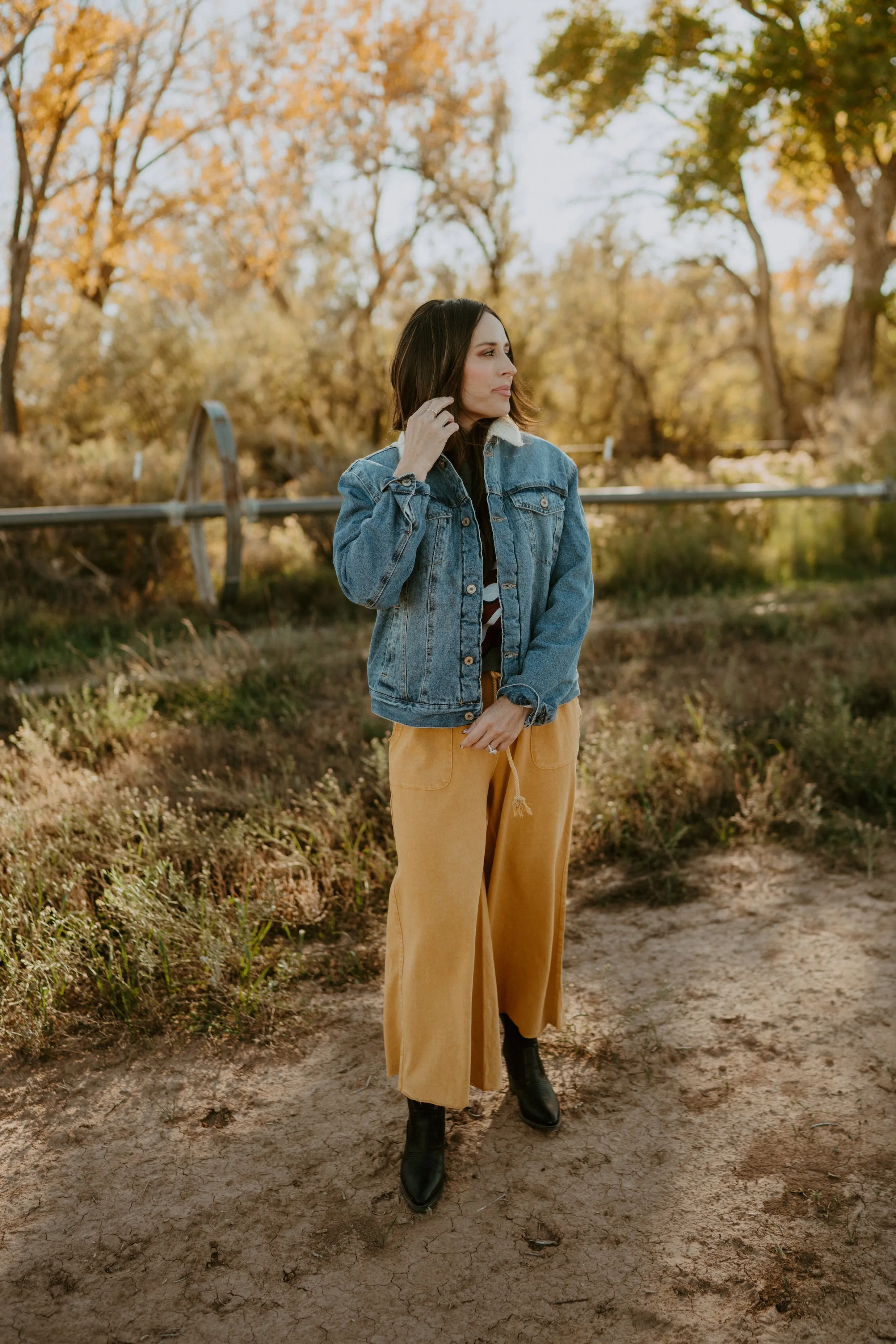 Druzy Denim Jacket | Extended Sizing sold by Goldie Lew product image thumbnail 4