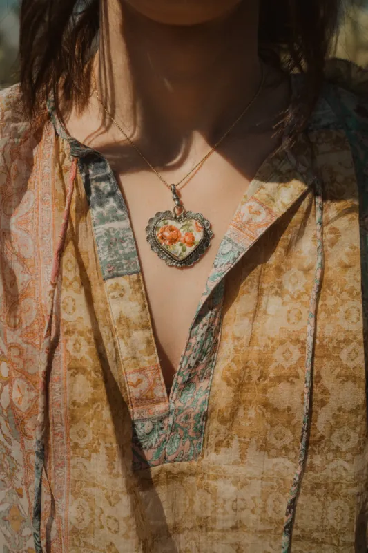 Flower Town Necklace sold by Goldie Lew