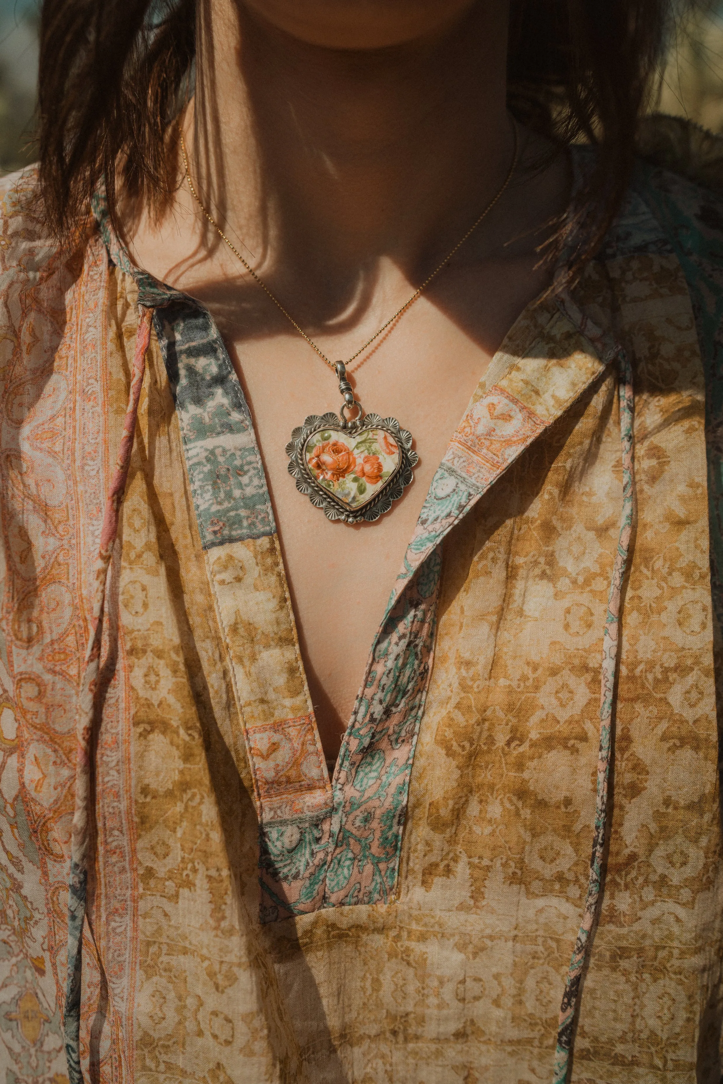 Flower Town Necklace sold by Goldie Lew