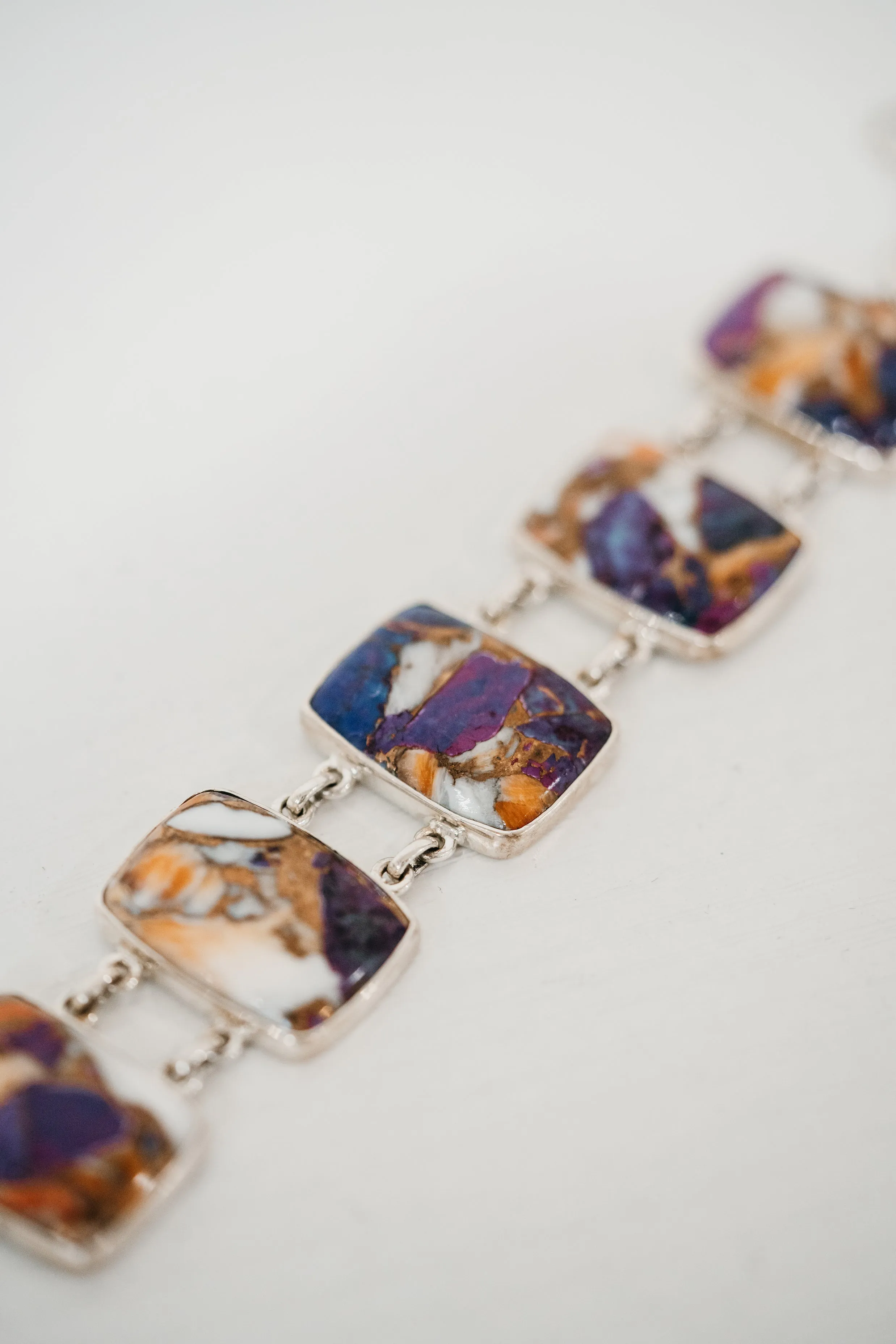 Celia Bracelet | #2 | Purple sold by Goldie Lew