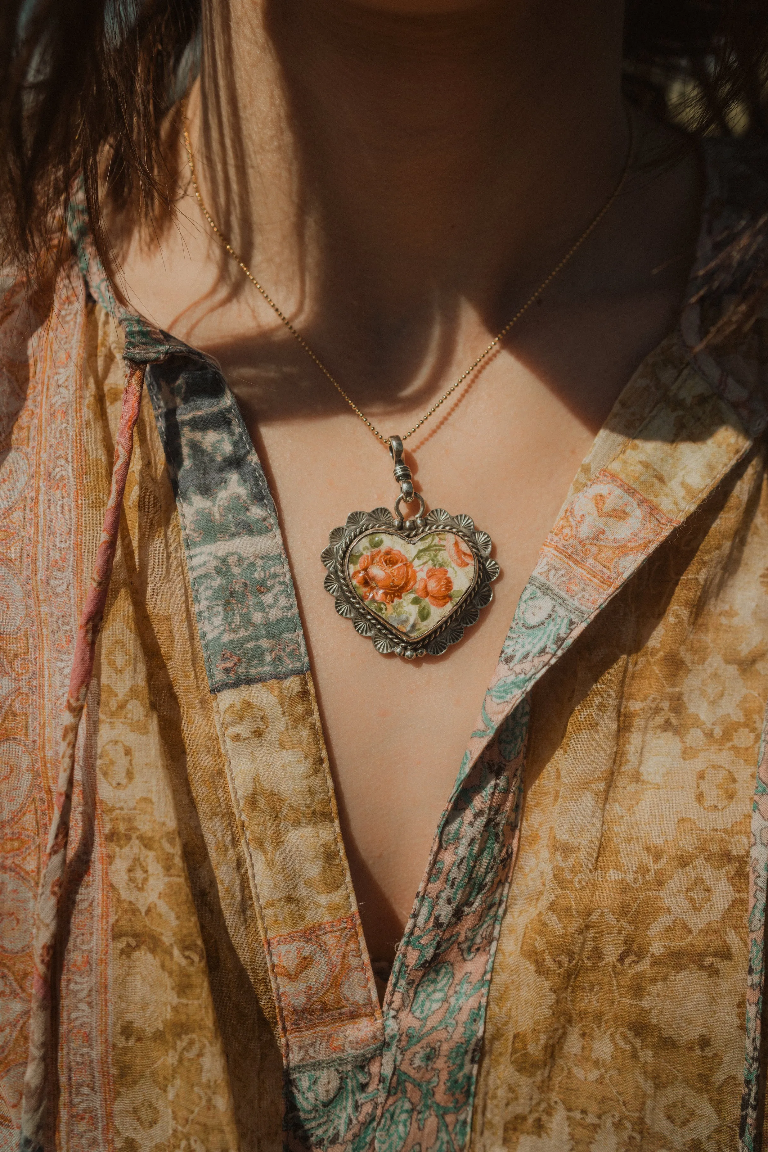 Flower Town Necklace sold by Goldie Lew product image thumbnail 2