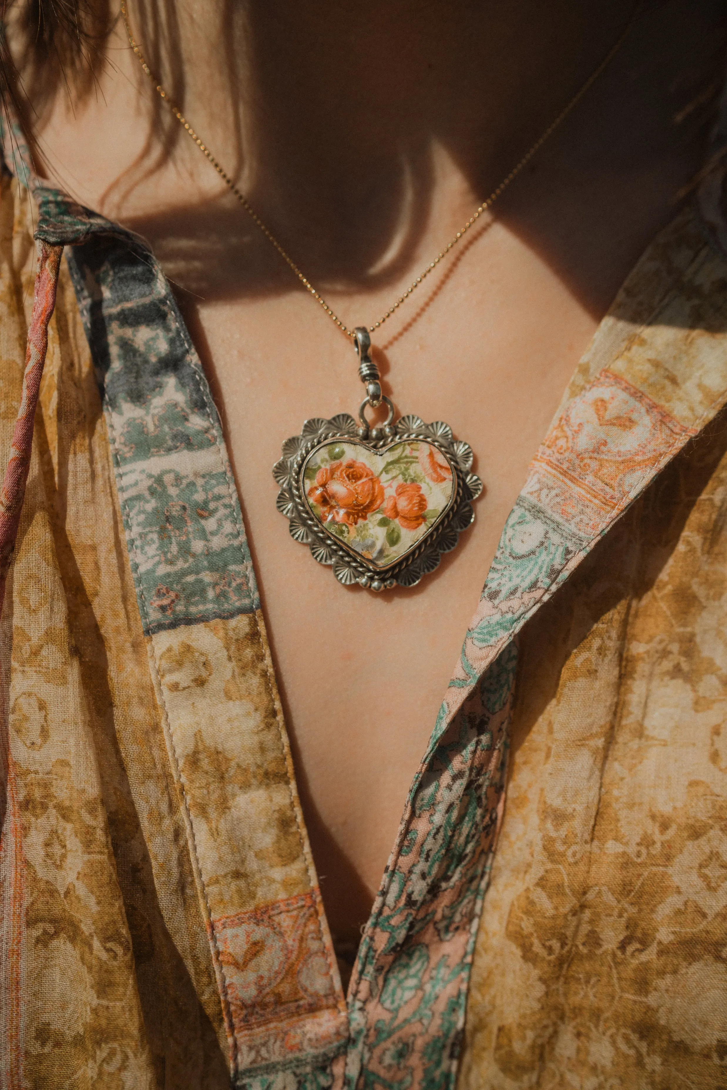 Flower Town Necklace sold by Goldie Lew product image thumbnail 3