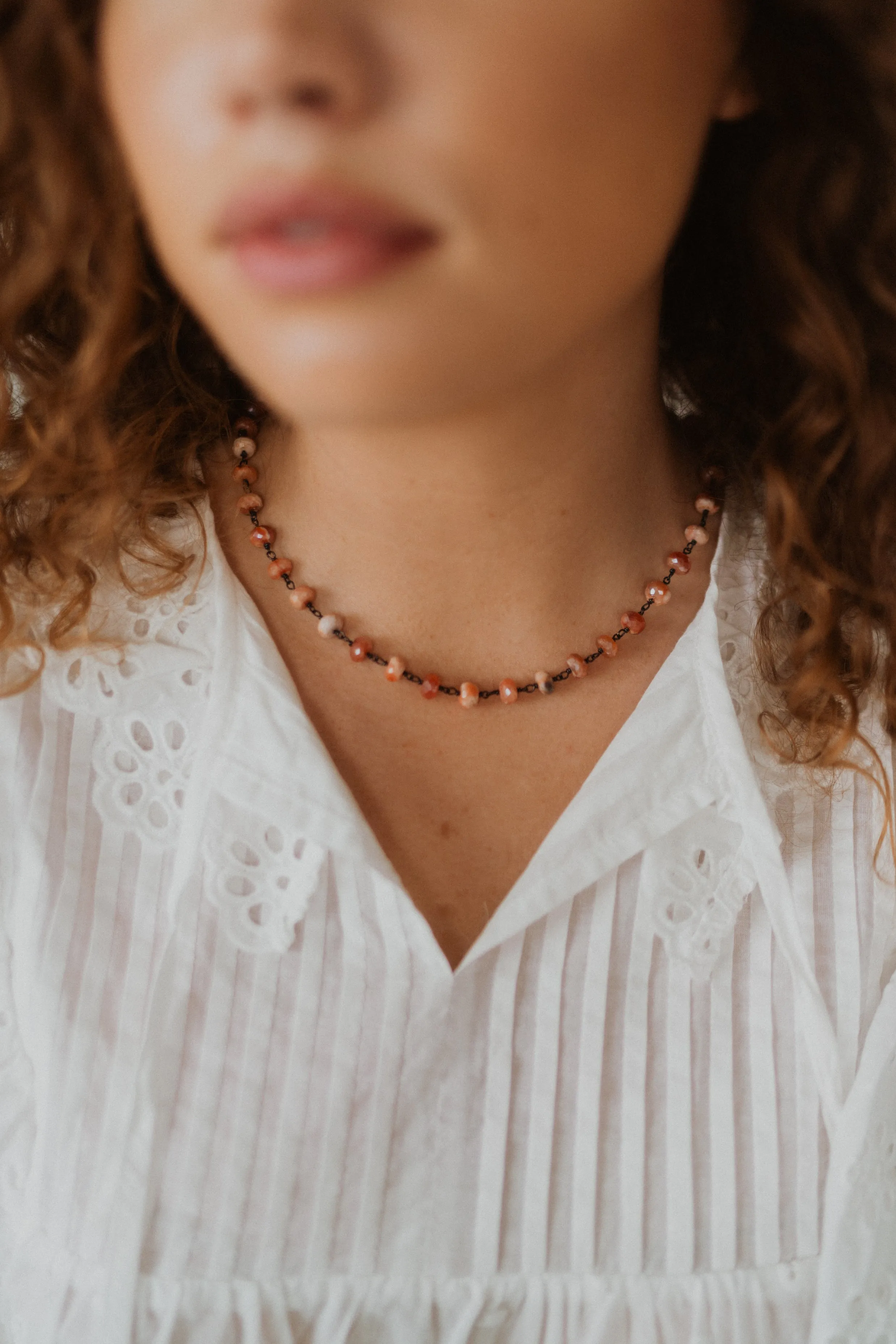 Cranberry Necklace sold by Goldie Lew