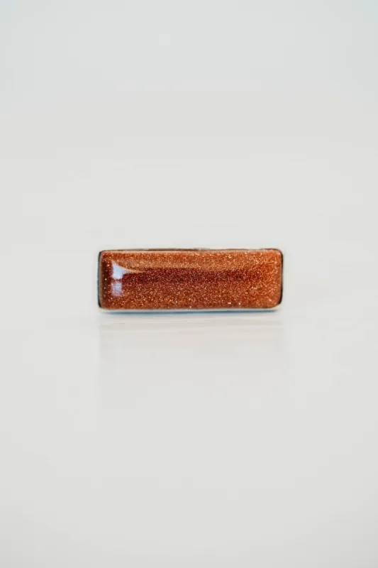 Eddison Ring | Red Sun Sitara sold by Goldie Lew