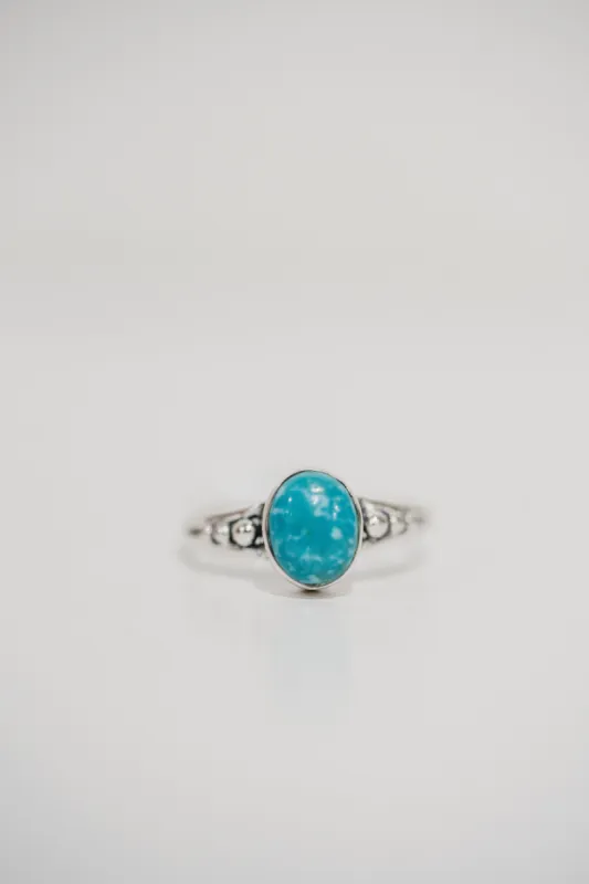 Stassie Ring | Mexican Turquoise sold by Goldie Lew