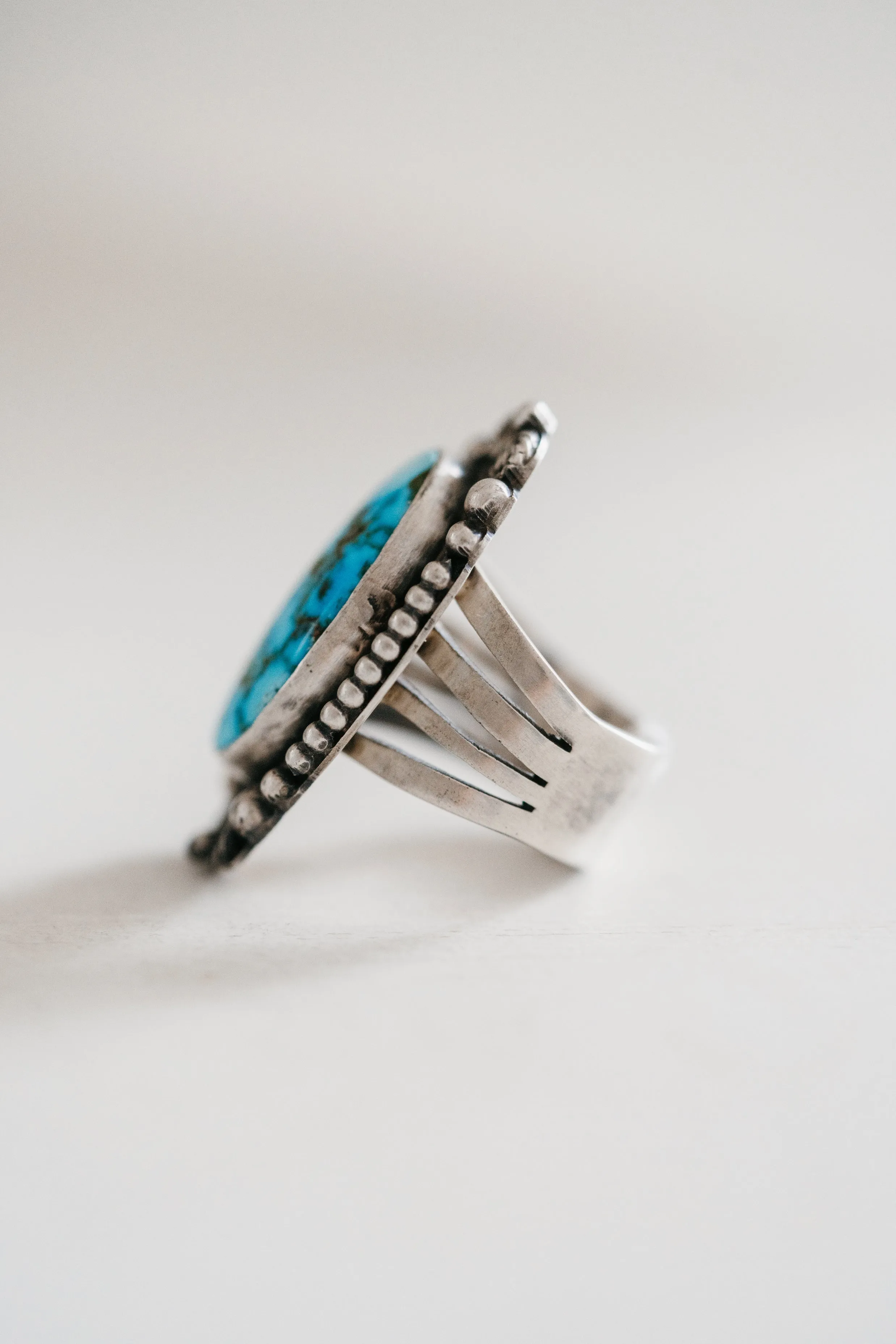 Robin Ring | Turquoise sold by Goldie Lew product image thumbnail 2