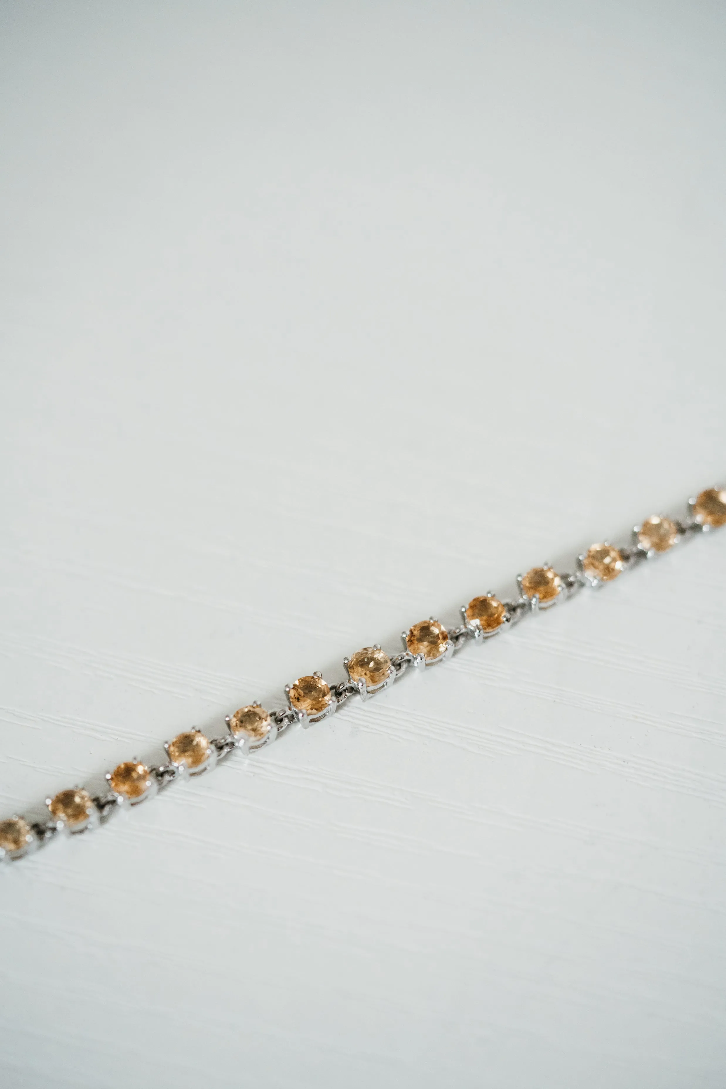 Tink Bracelet | Citrine sold by Goldie Lew product image thumbnail 2