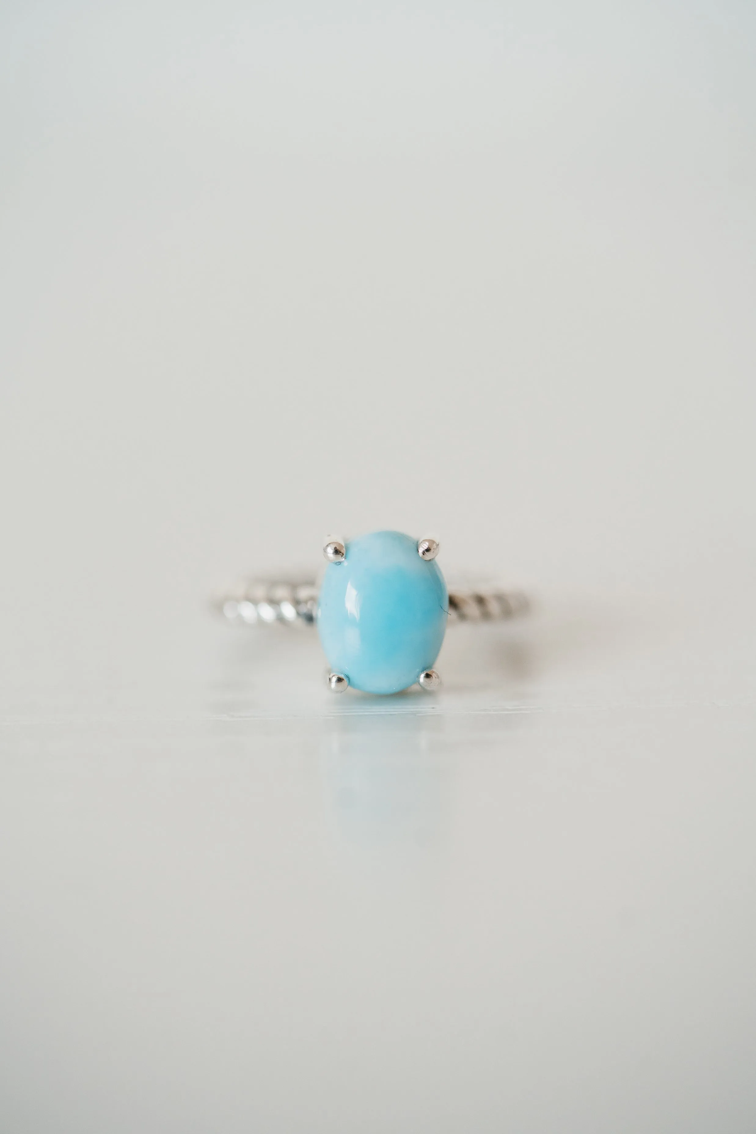 Mable Ring | Larimar sold by Goldie Lew