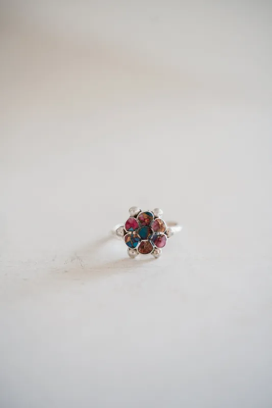 Miranda Ring | Spiny Oyster Pink sold by Goldie Lew