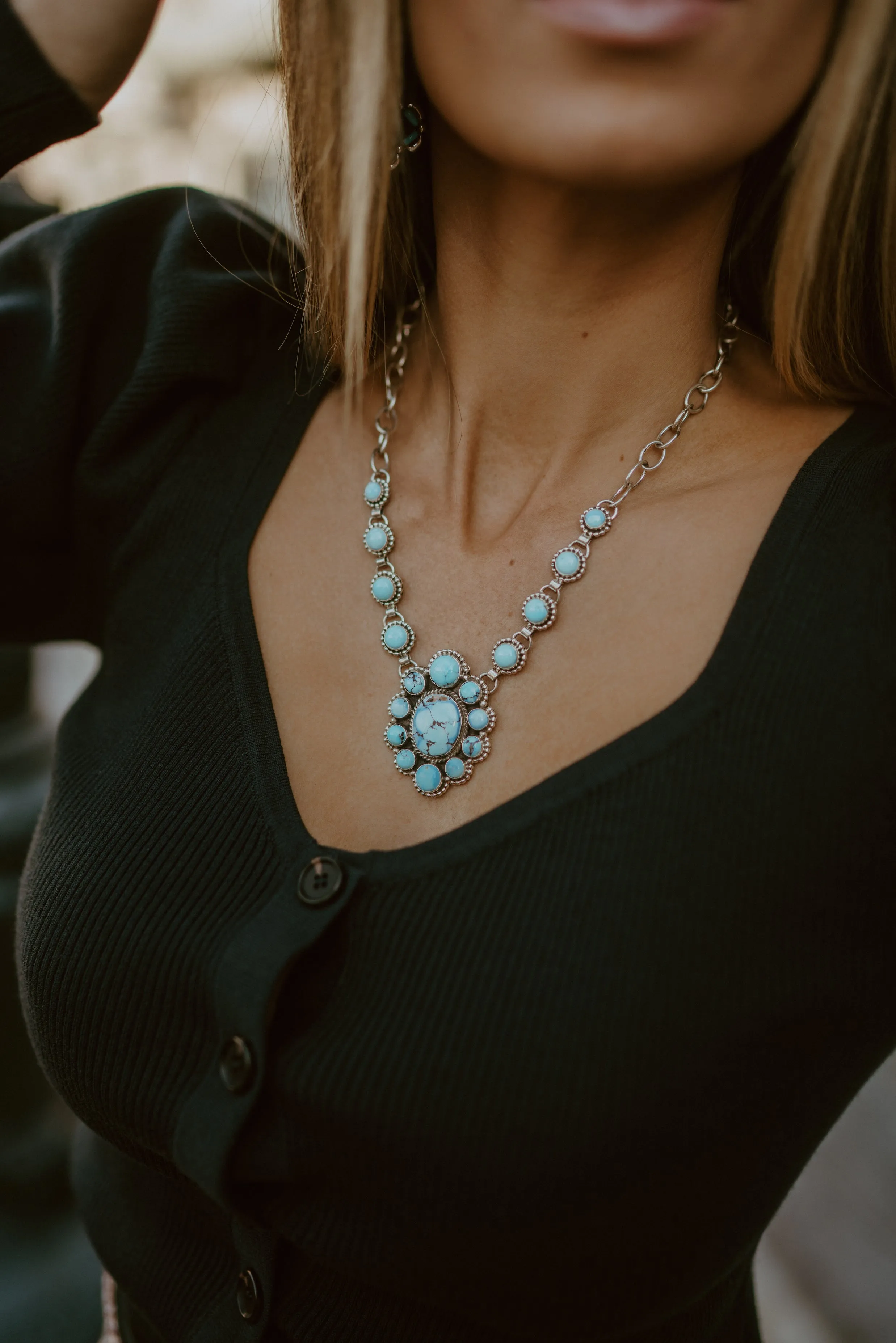 Claire Necklace | Golden Hill sold by Goldie Lew product image thumbnail 4