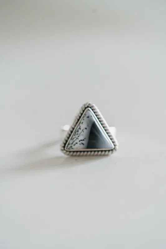 Arthur Ring | Dendritic Opal - FINAL SALE sold by Goldie Lew