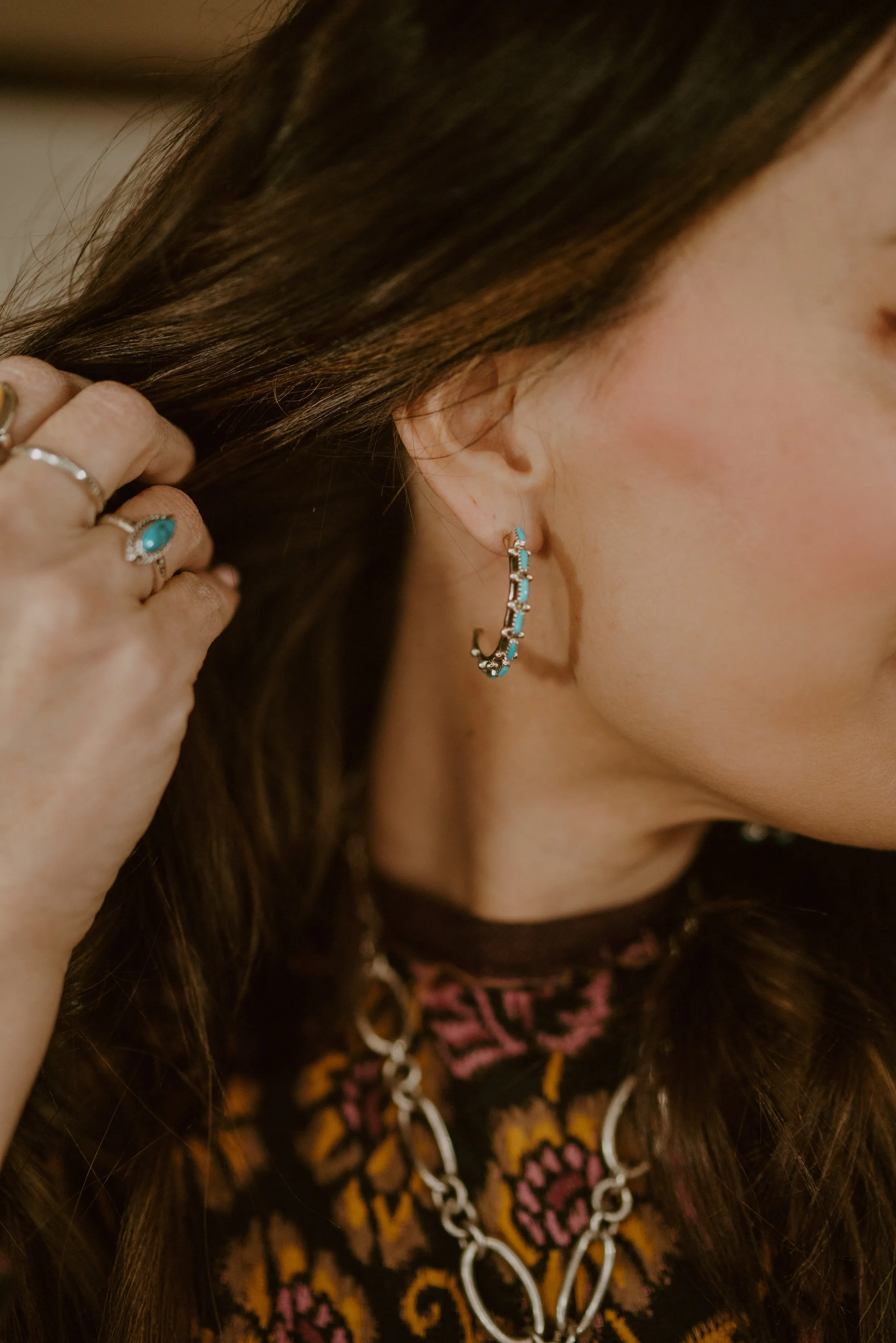 Kerri Half Hoops sold by Goldie Lew