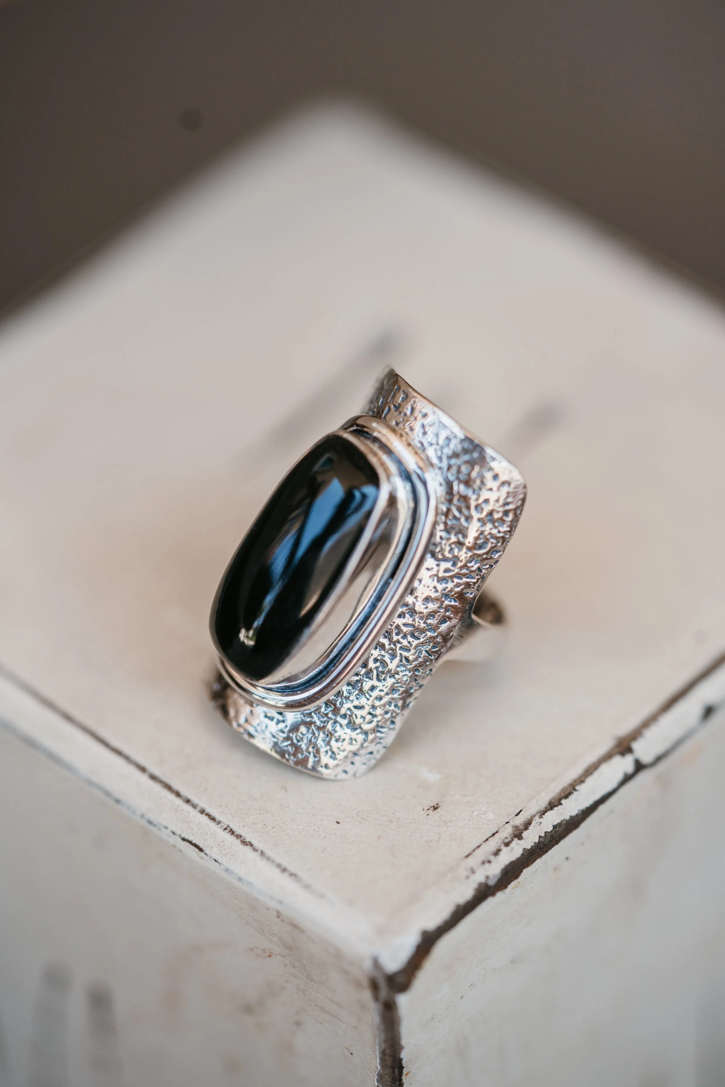 Saylor Ring | Black Onyx sold by Goldie Lew product image thumbnail 2