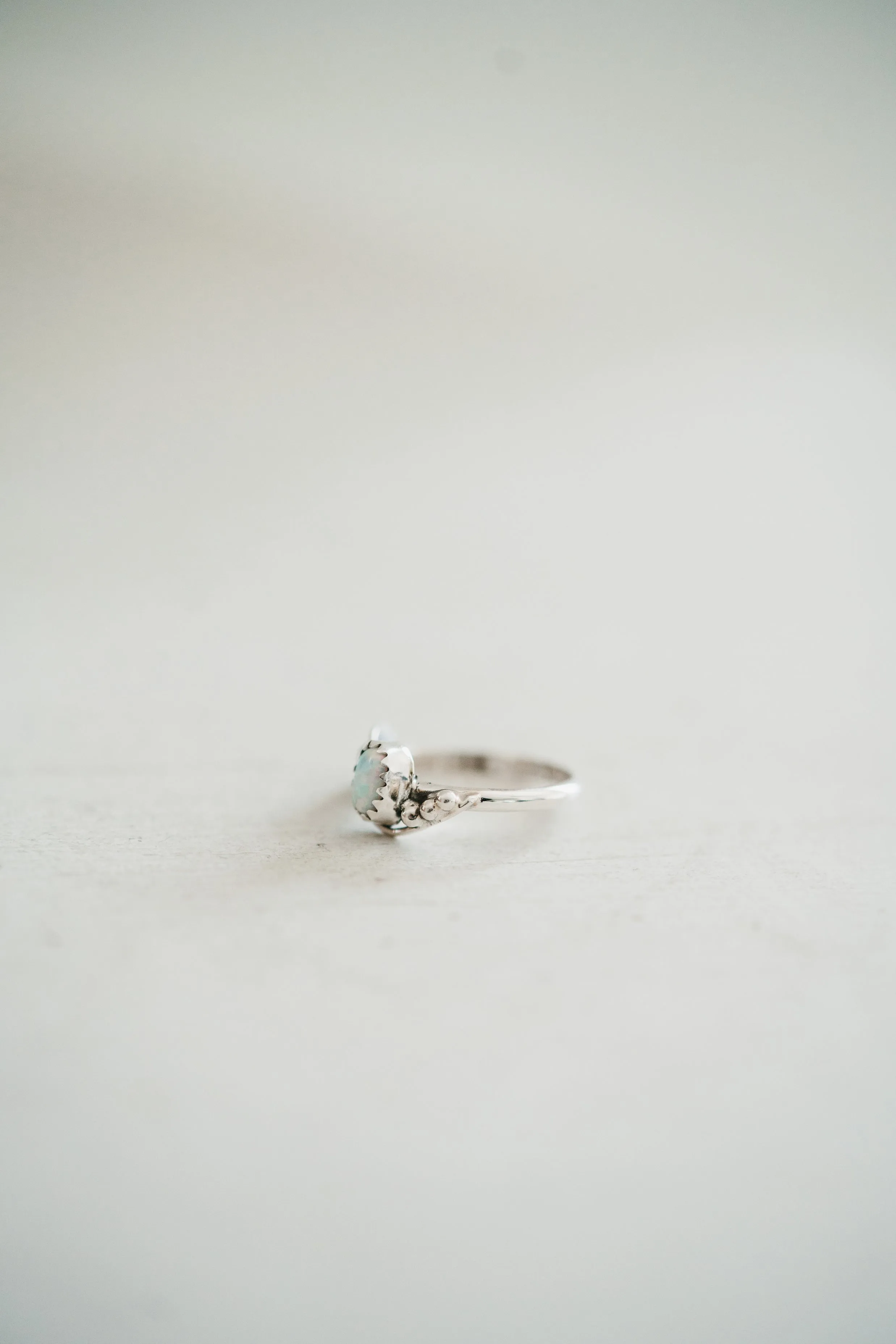 Ophelia Ring | White Opal sold by Goldie Lew product image thumbnail 3