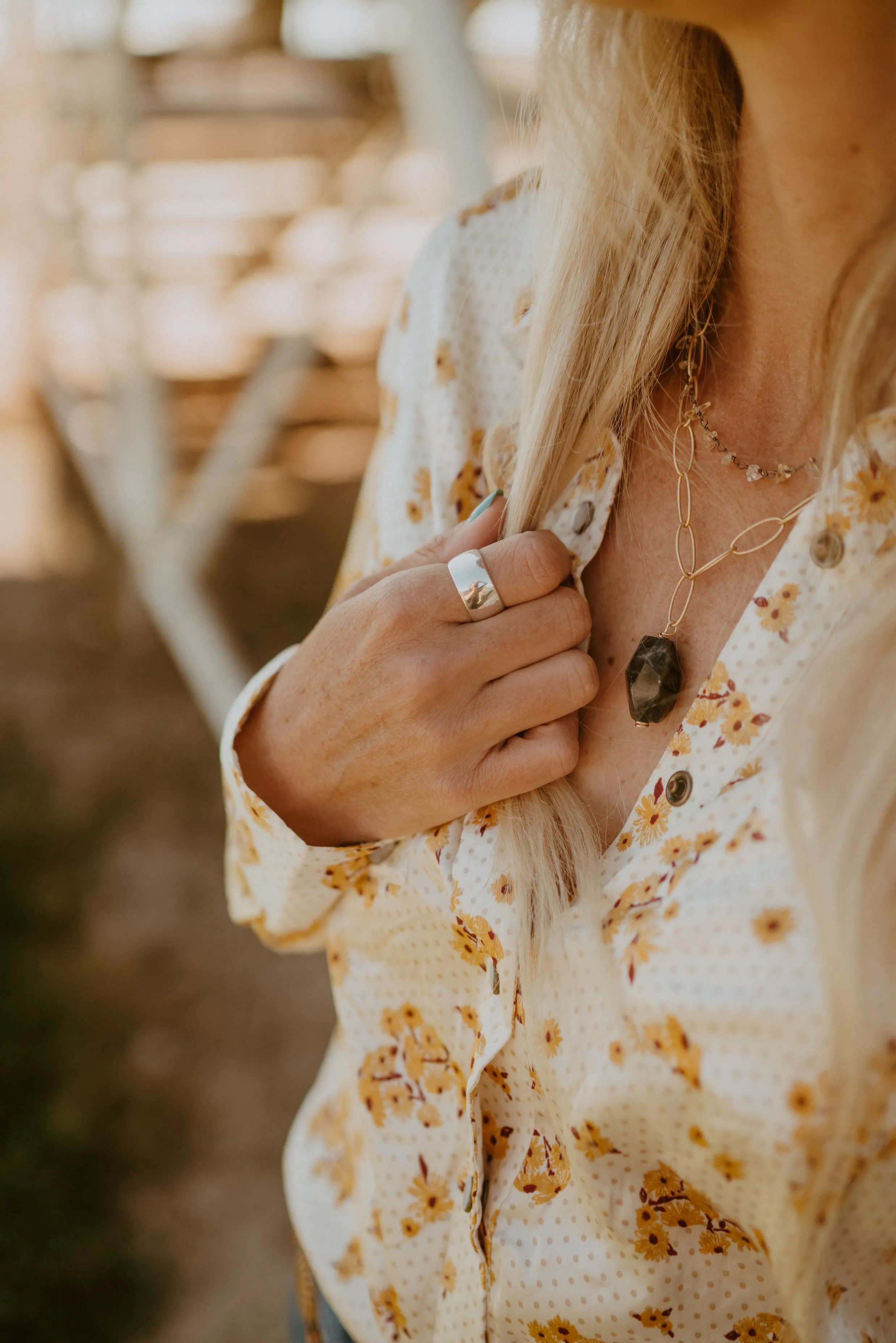 Jovi Ring | Silver sold by Goldie Lew product image thumbnail 2